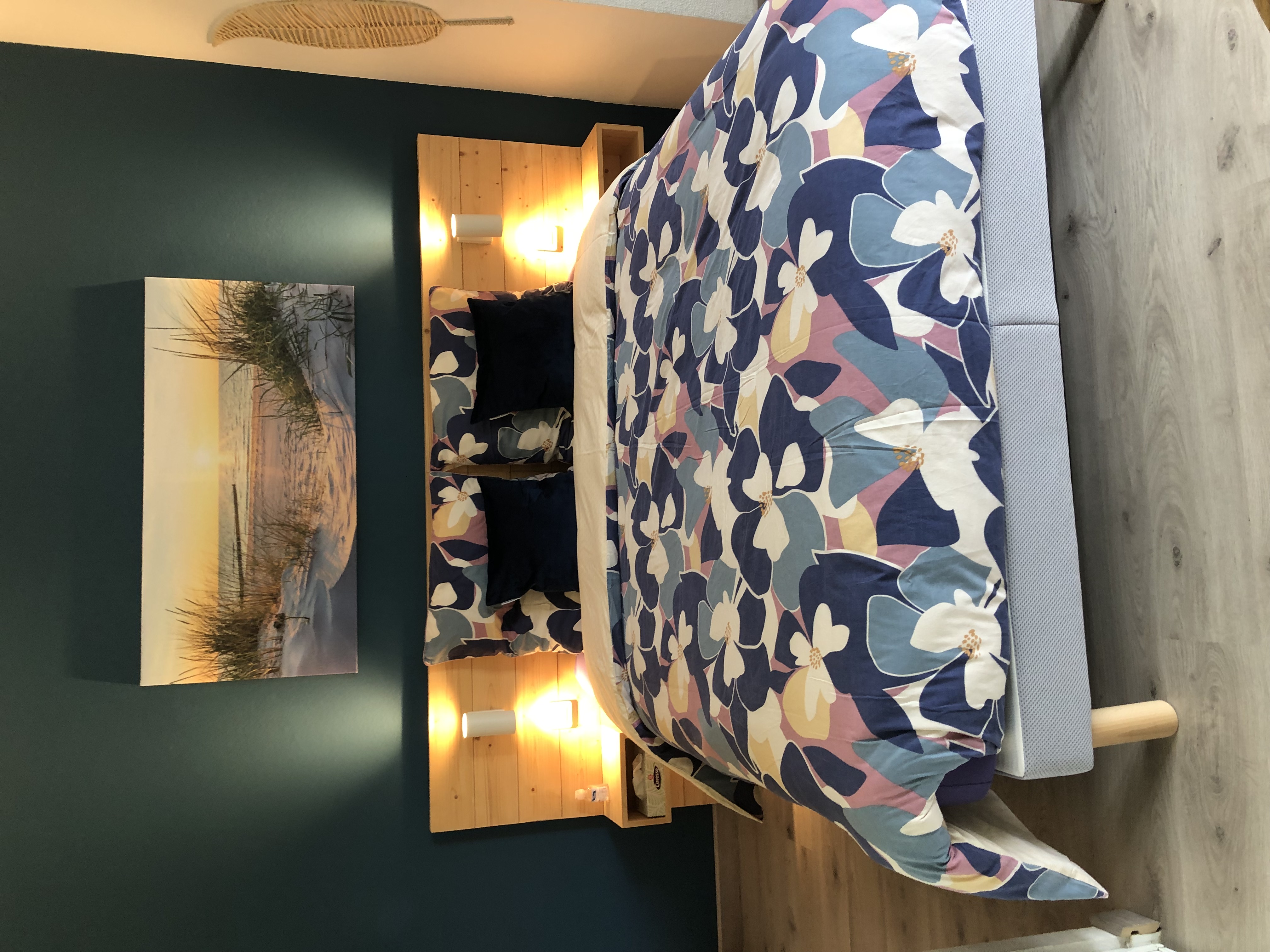 Beautiful pool studio parking near Honfleur
