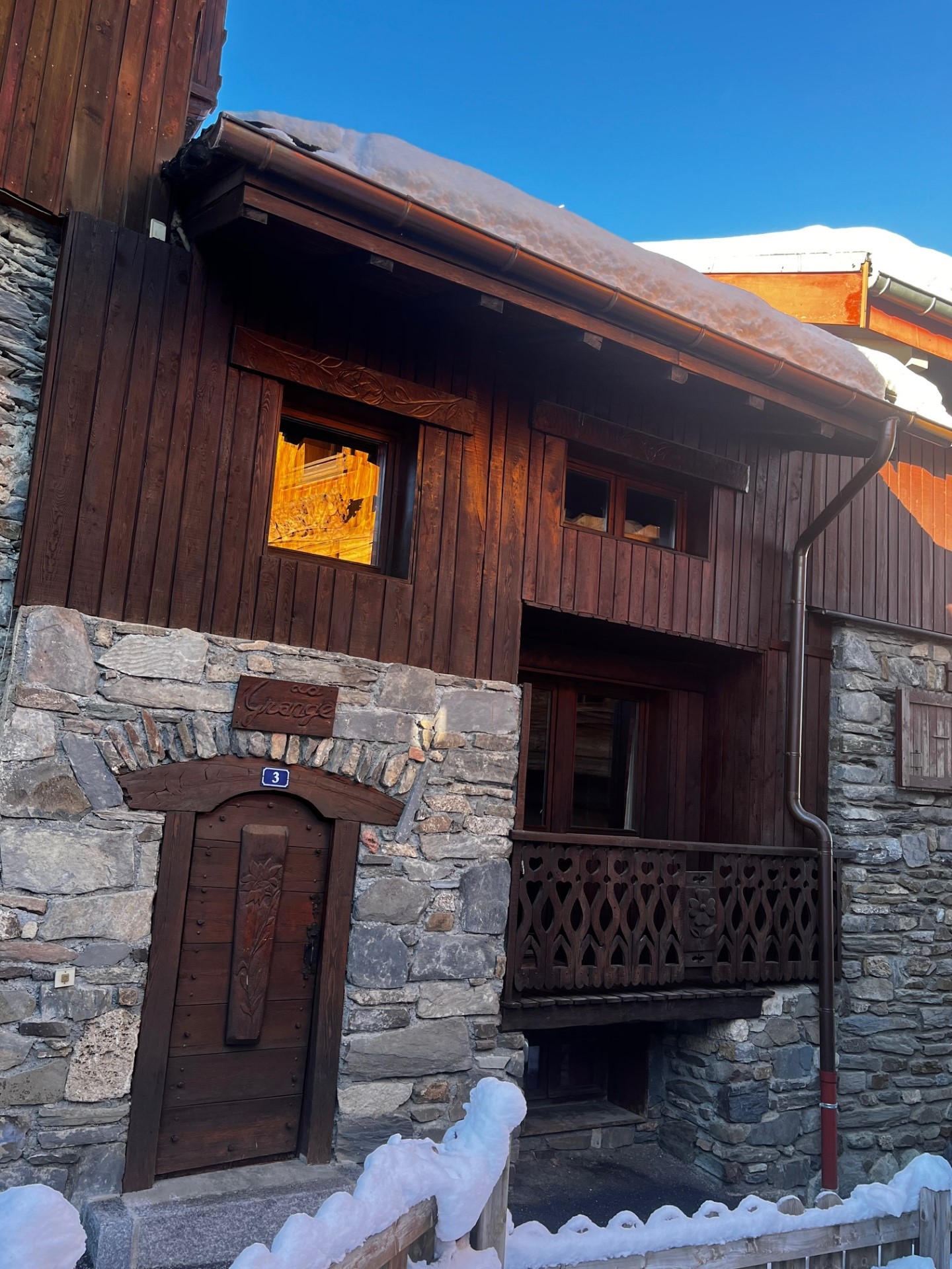 Joli chalet - cœur de Montchavin