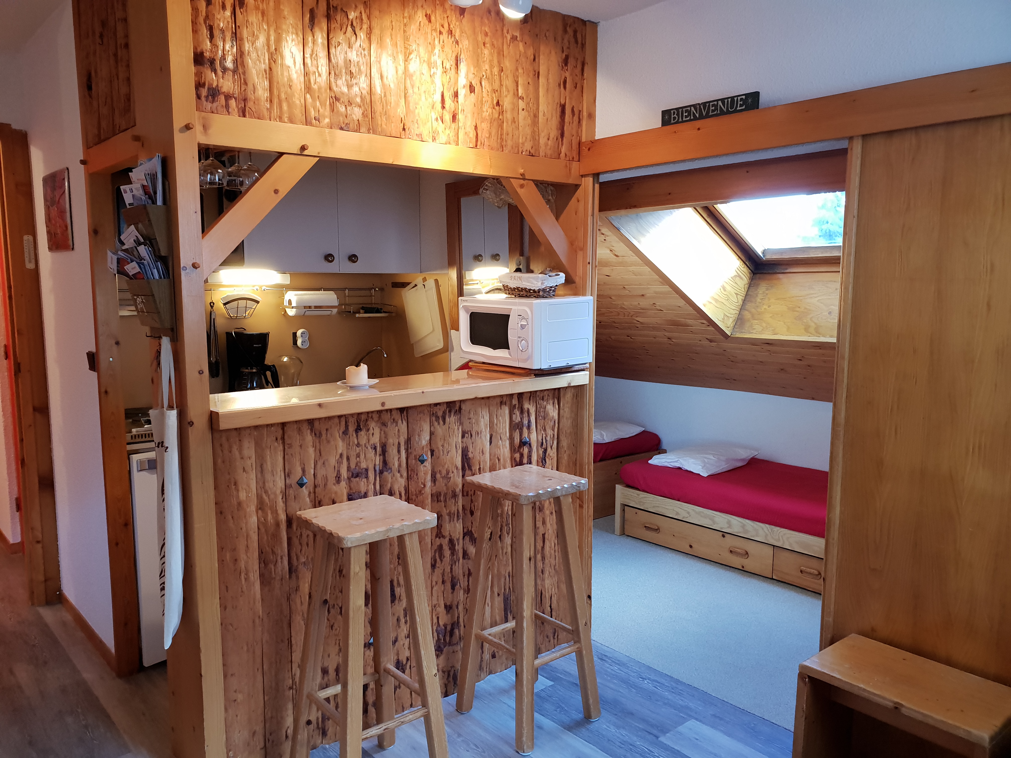 Bright apartment 6 pers. at the foot of the slopes