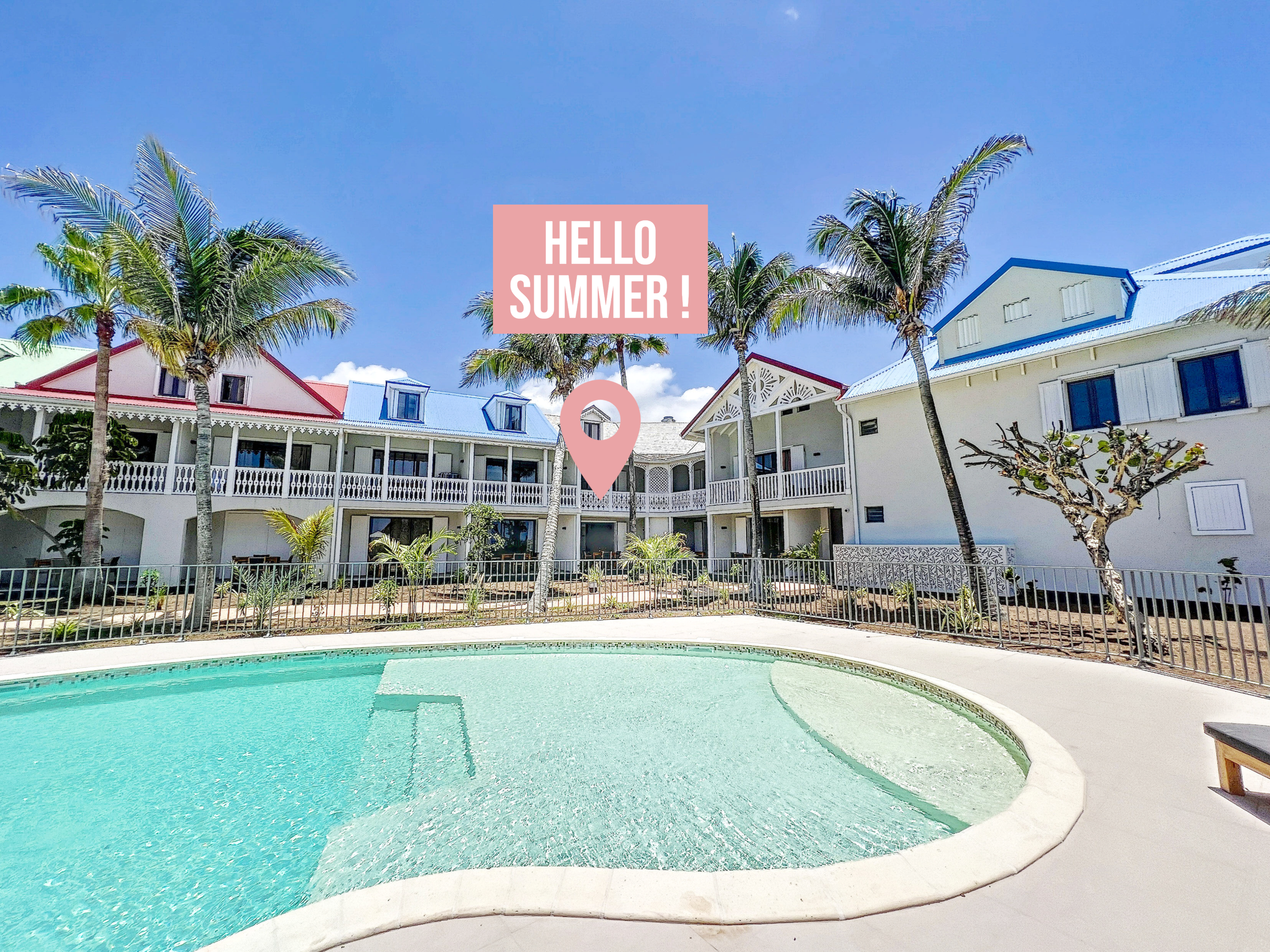 Hello Summer !  accès direct plage Orient Bay