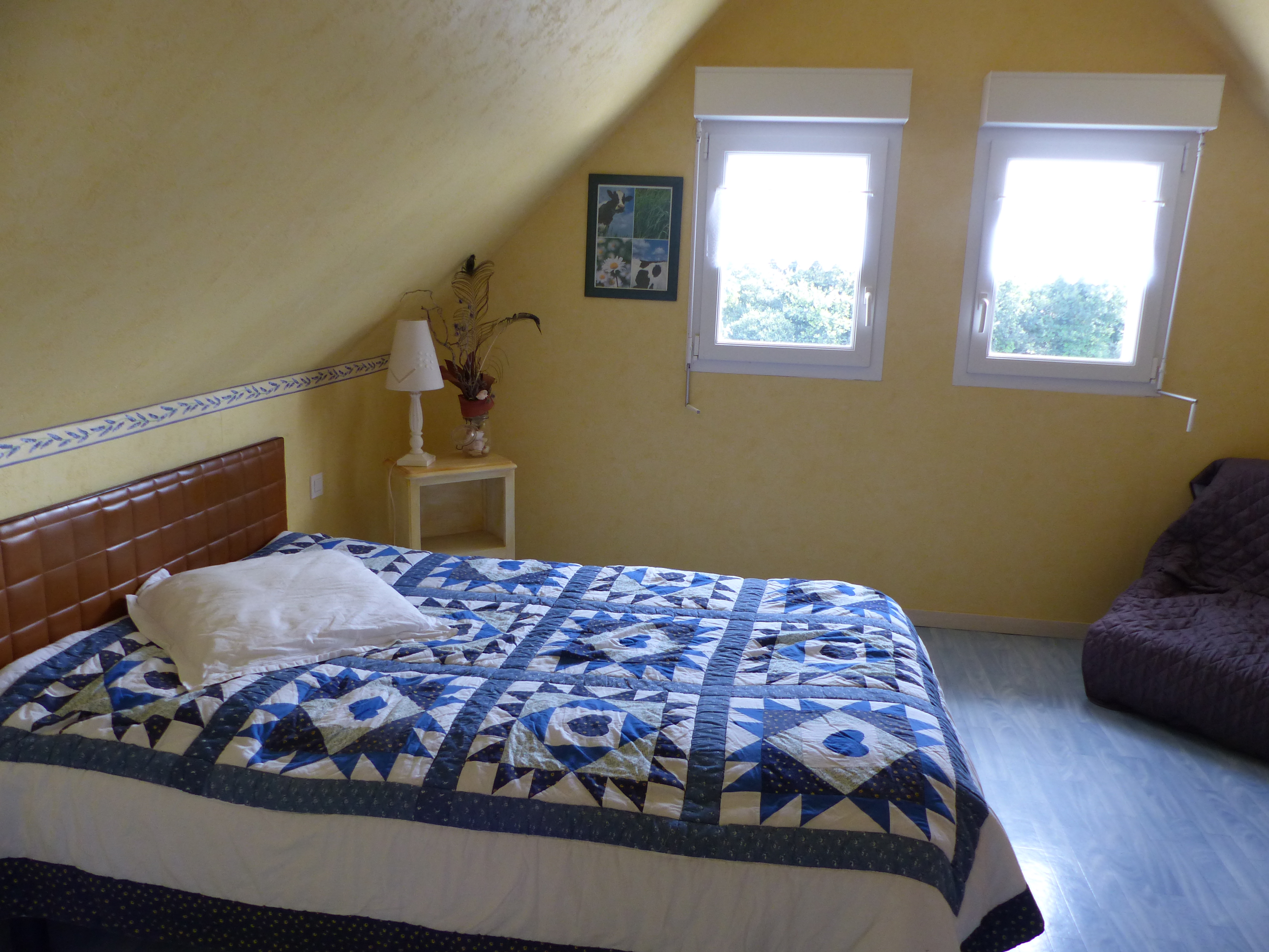 Quiet independent apartment.