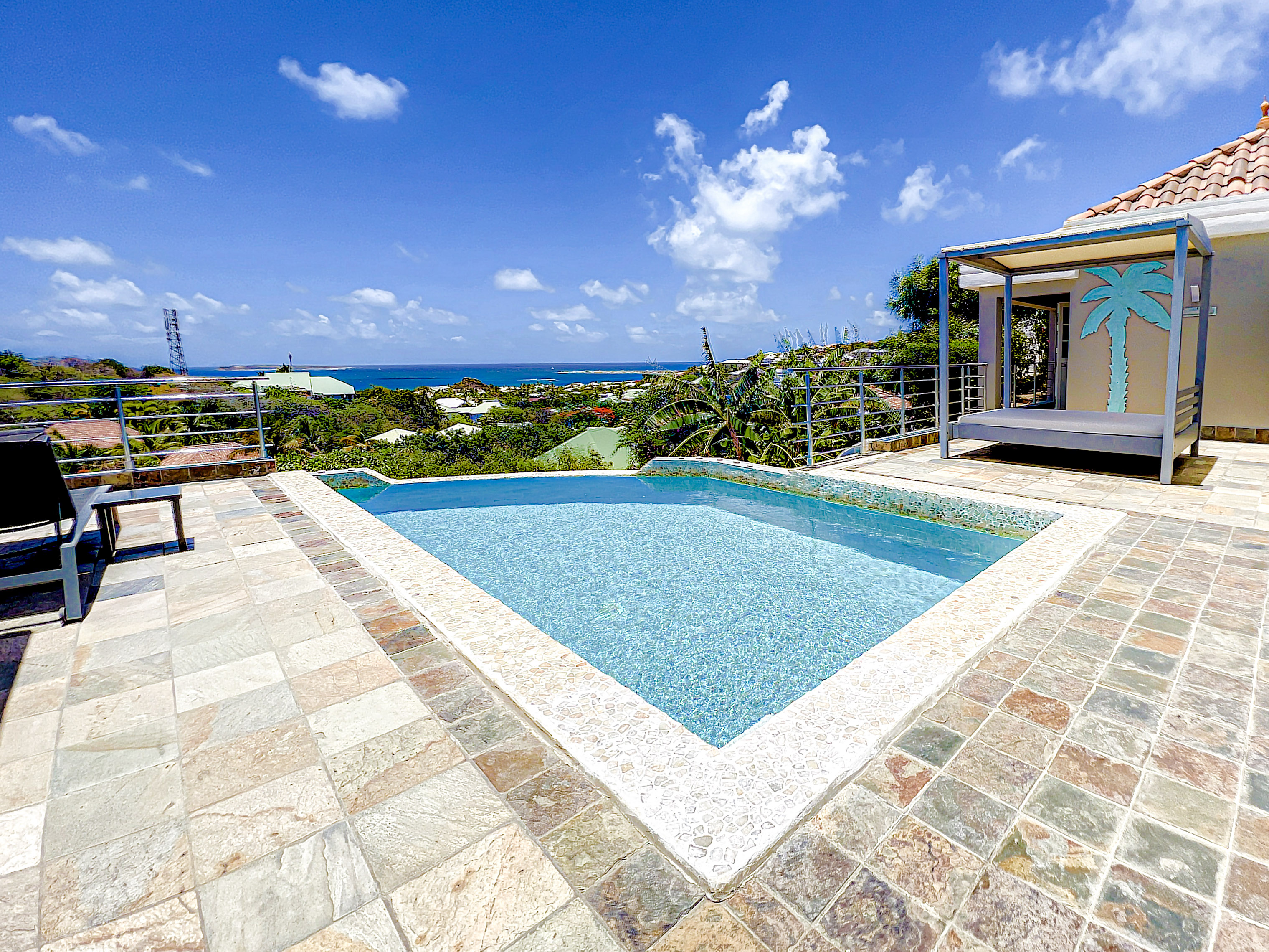 Villa Caraibe Sea 5 min to Orient Bay Beach