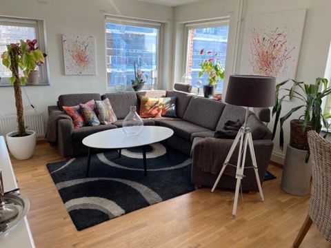 The apartment with big L