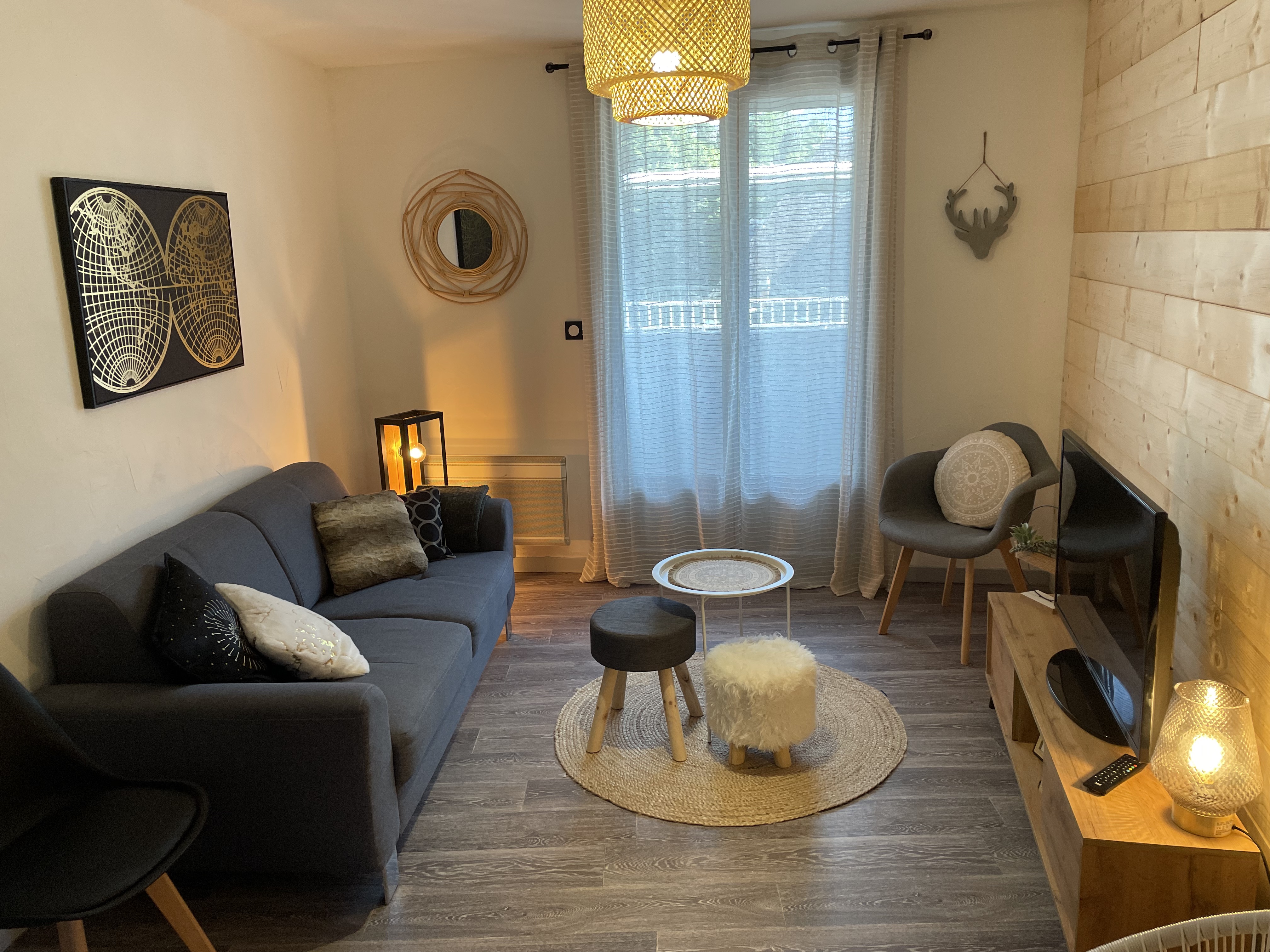 Duplex Centre Arreau with Balcony