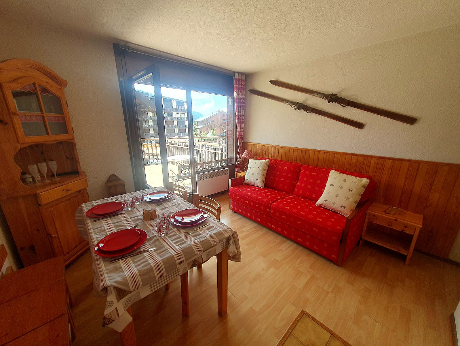 Studio 4 pers centre des Carroz