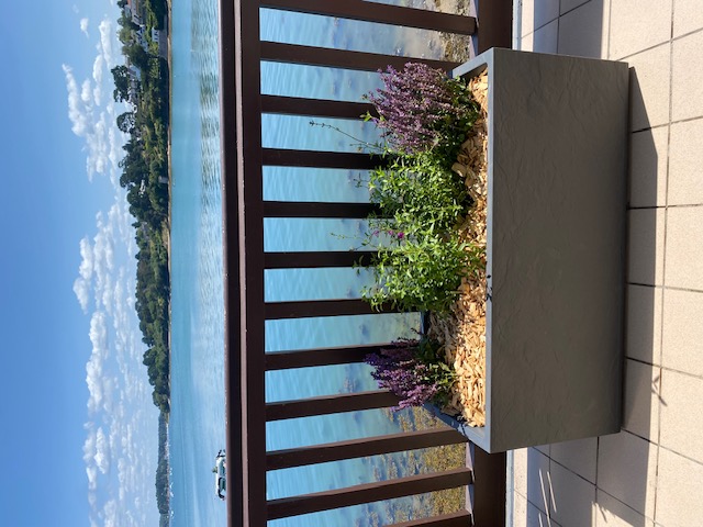 very nice two rooms on the water.