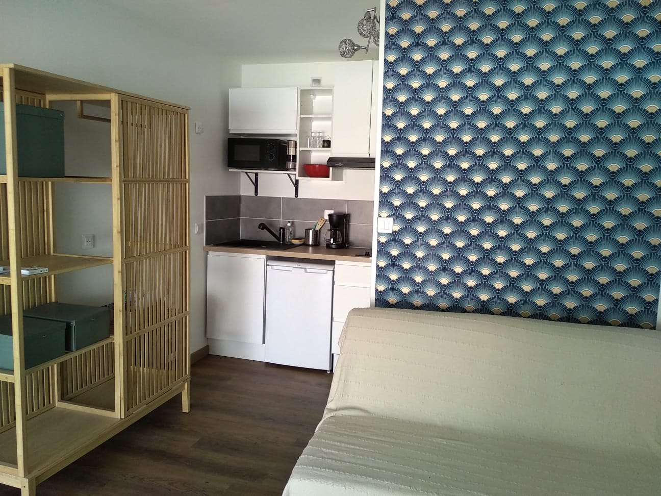 Self-catering studio with terrace