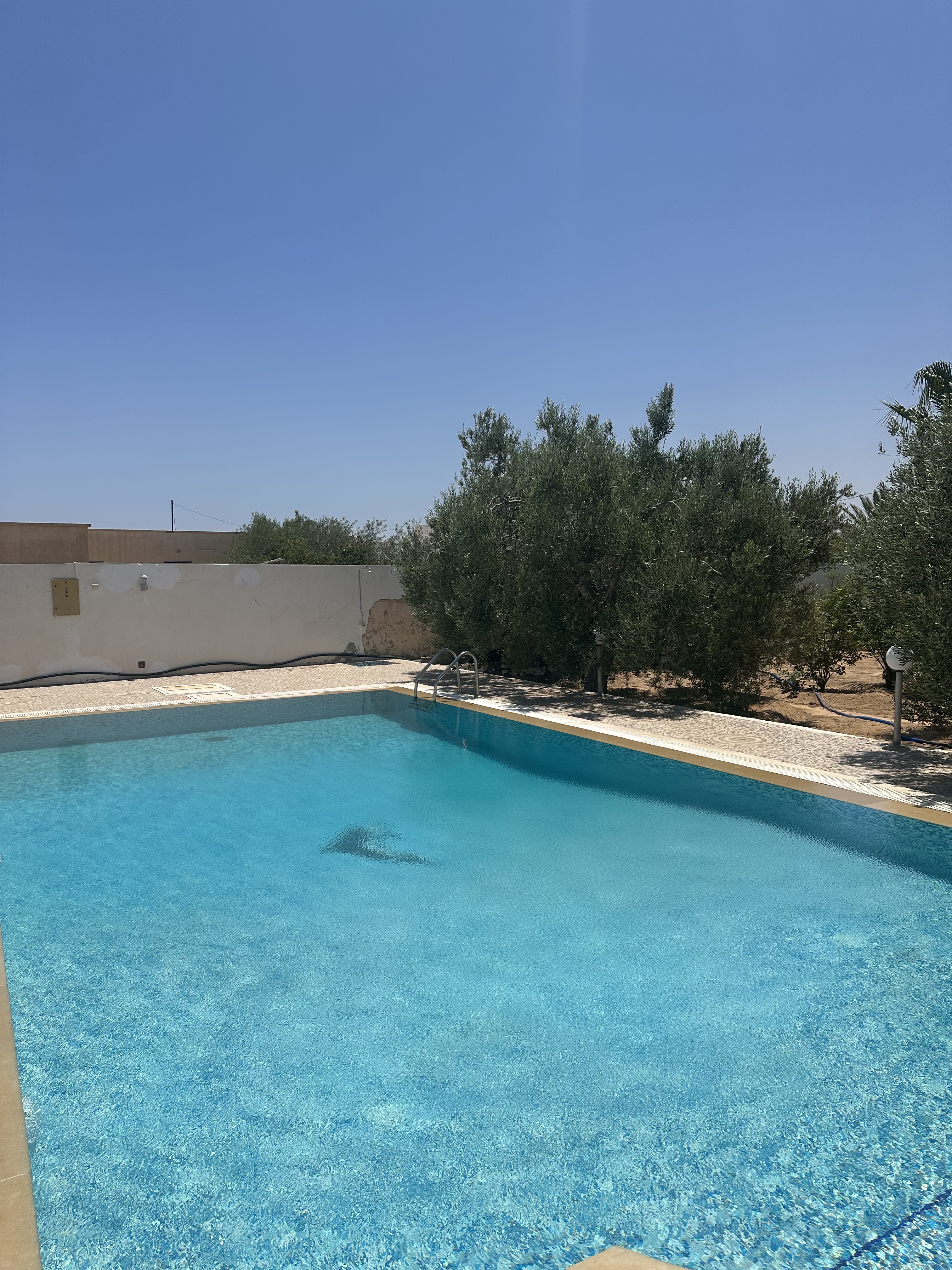 Villa with pool not overlooked