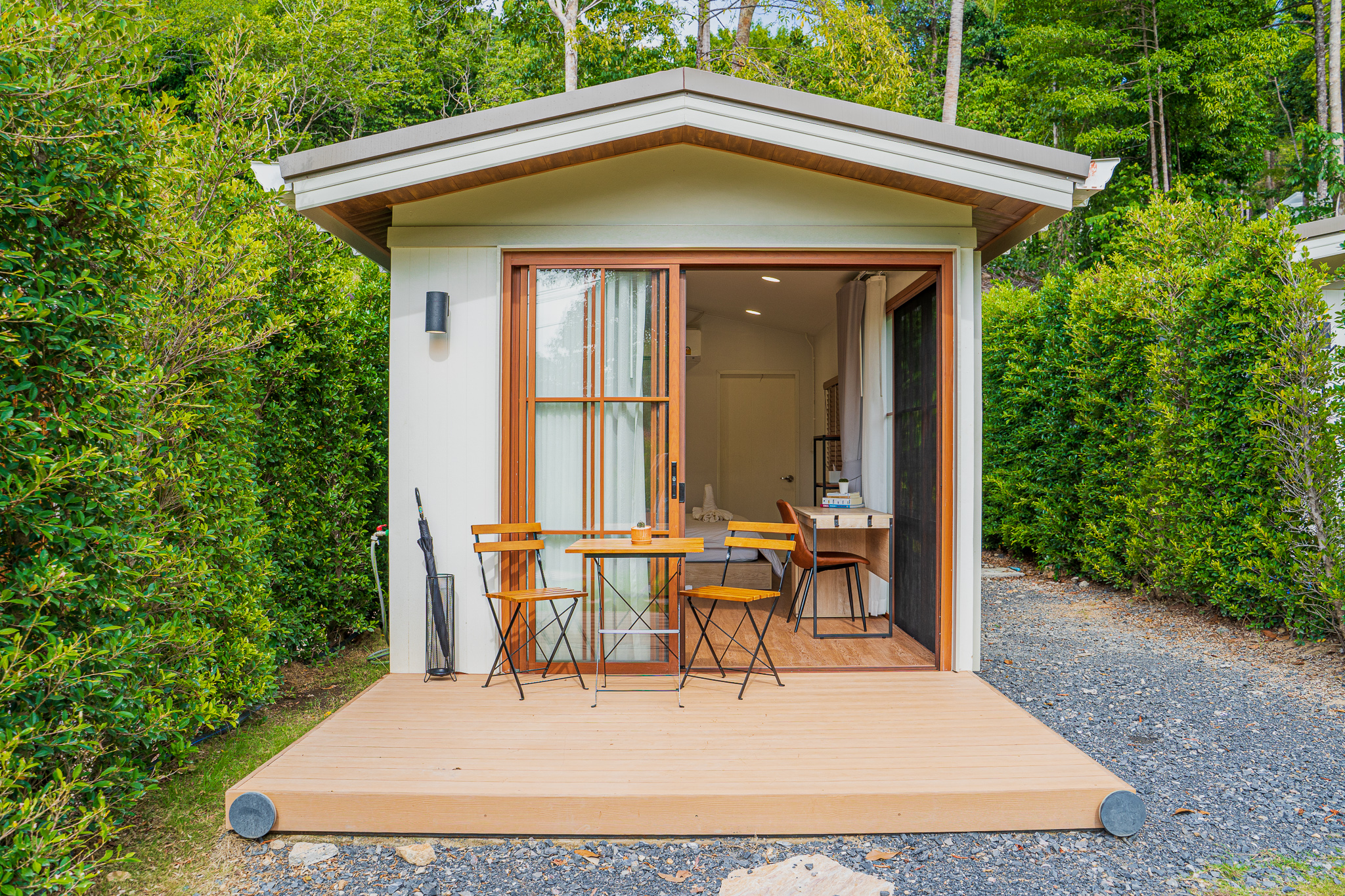 Chaloklum/Khom, AC, WiFi, Terrace, Outdoor Shower