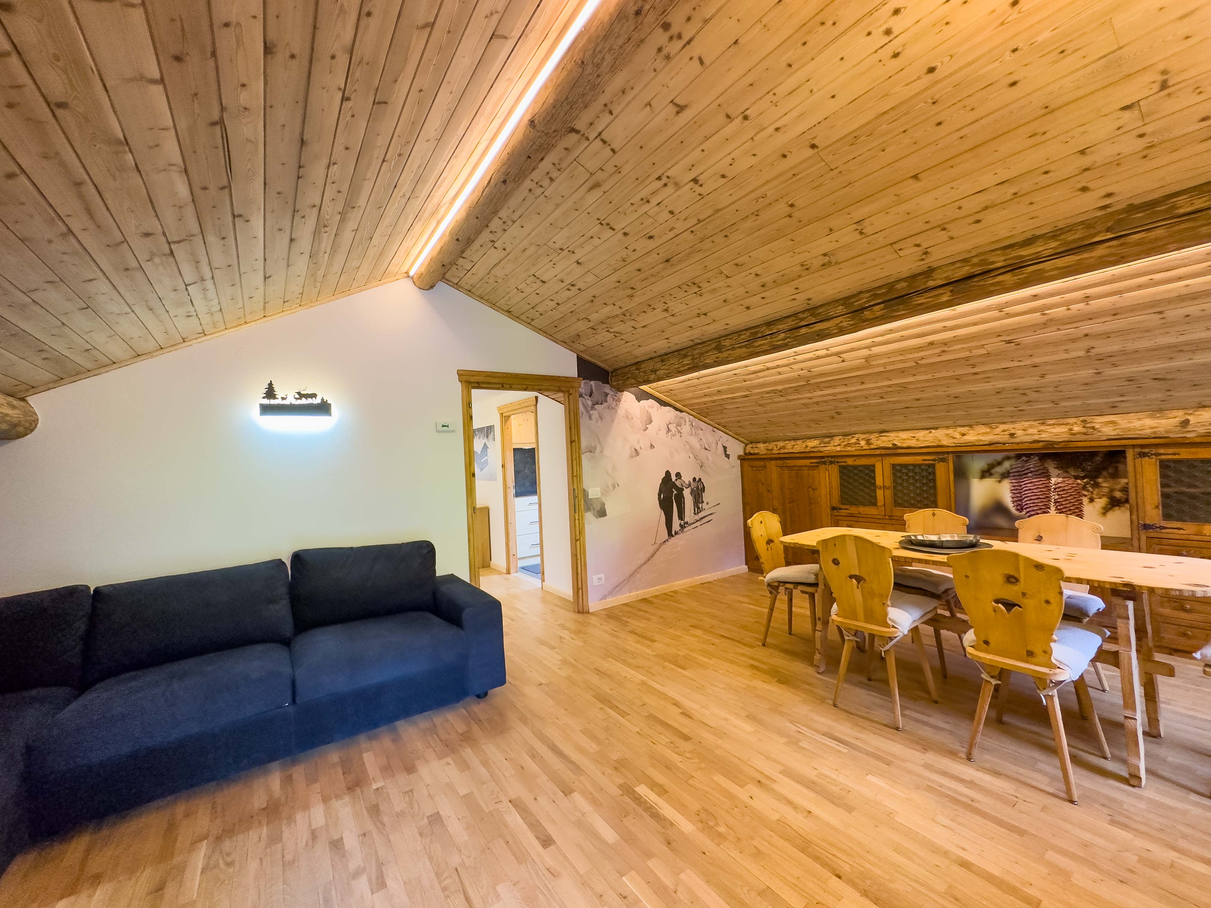 Bormio House with Stelvio track view view