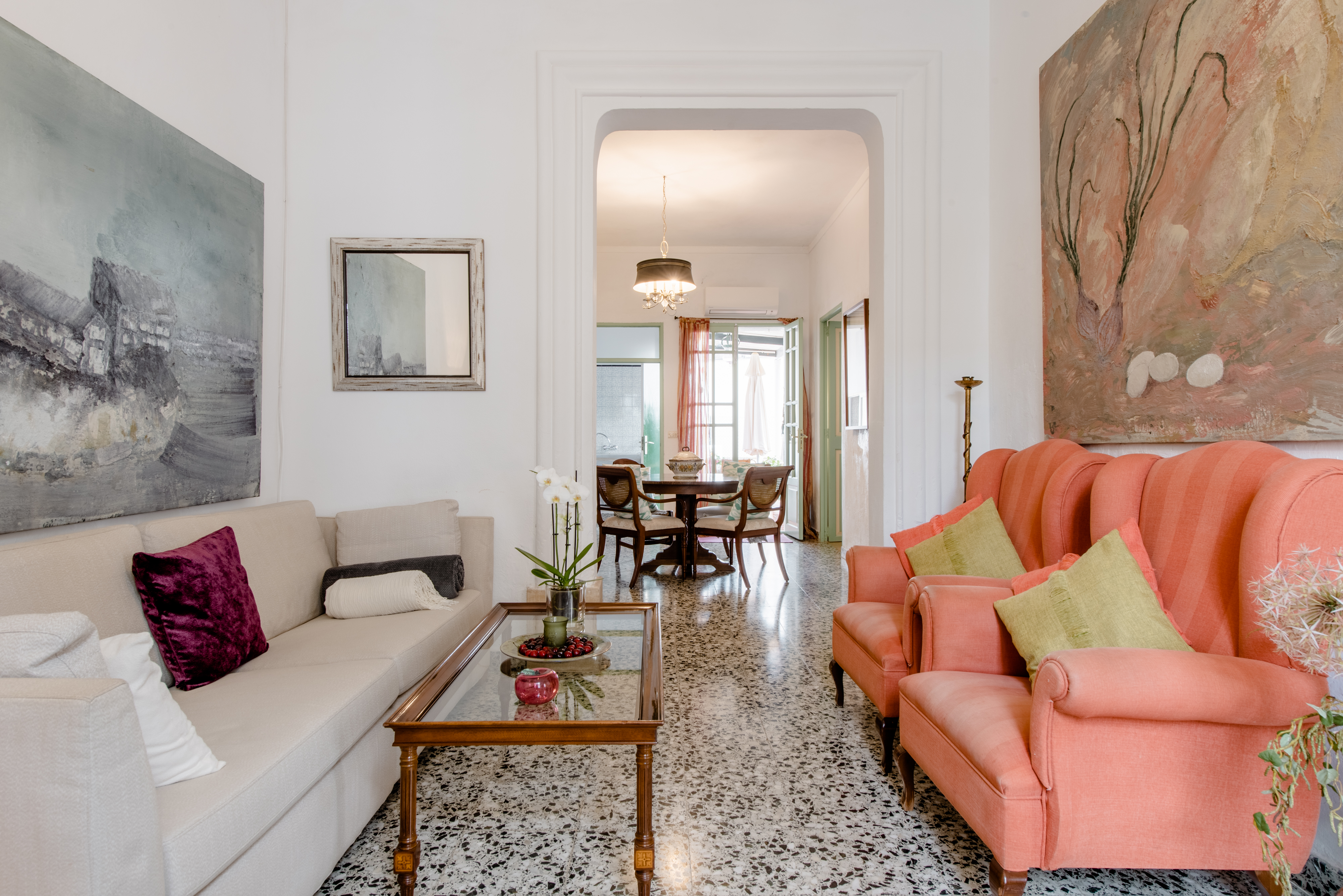 Traditional house in Portocolom in Felanitx, Mallorca