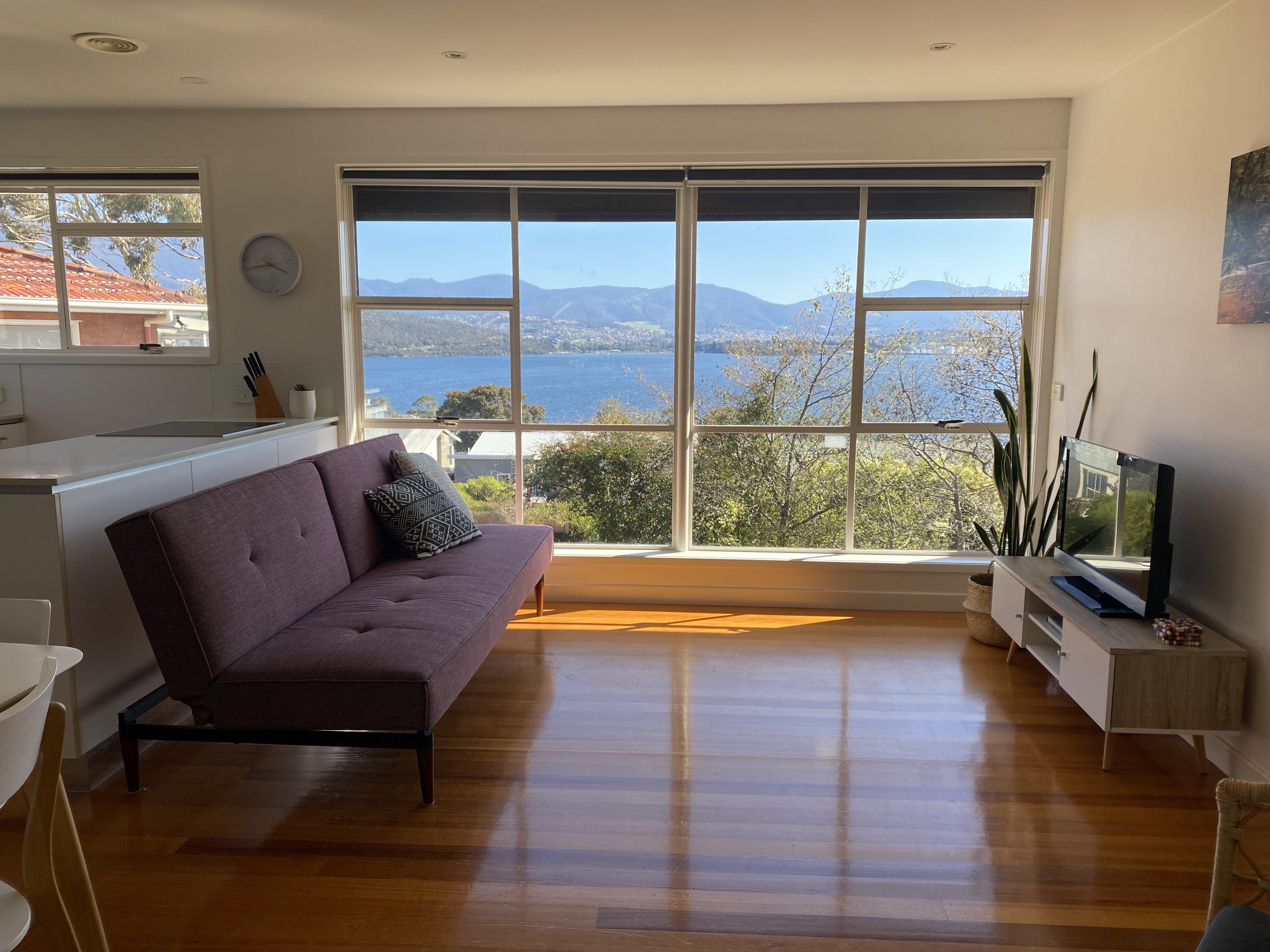 Studio apartment with a view