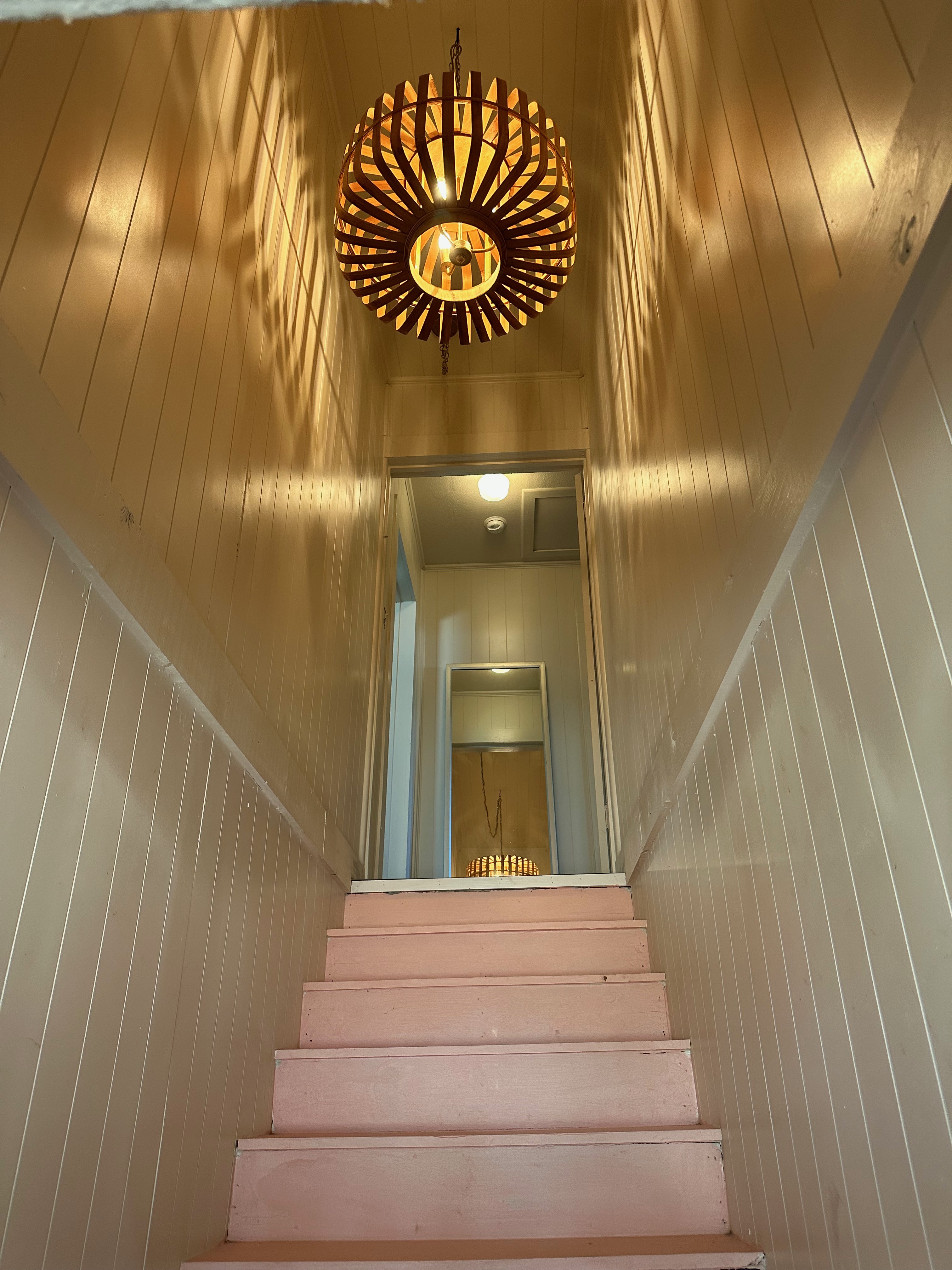 Above the Pink Stairs