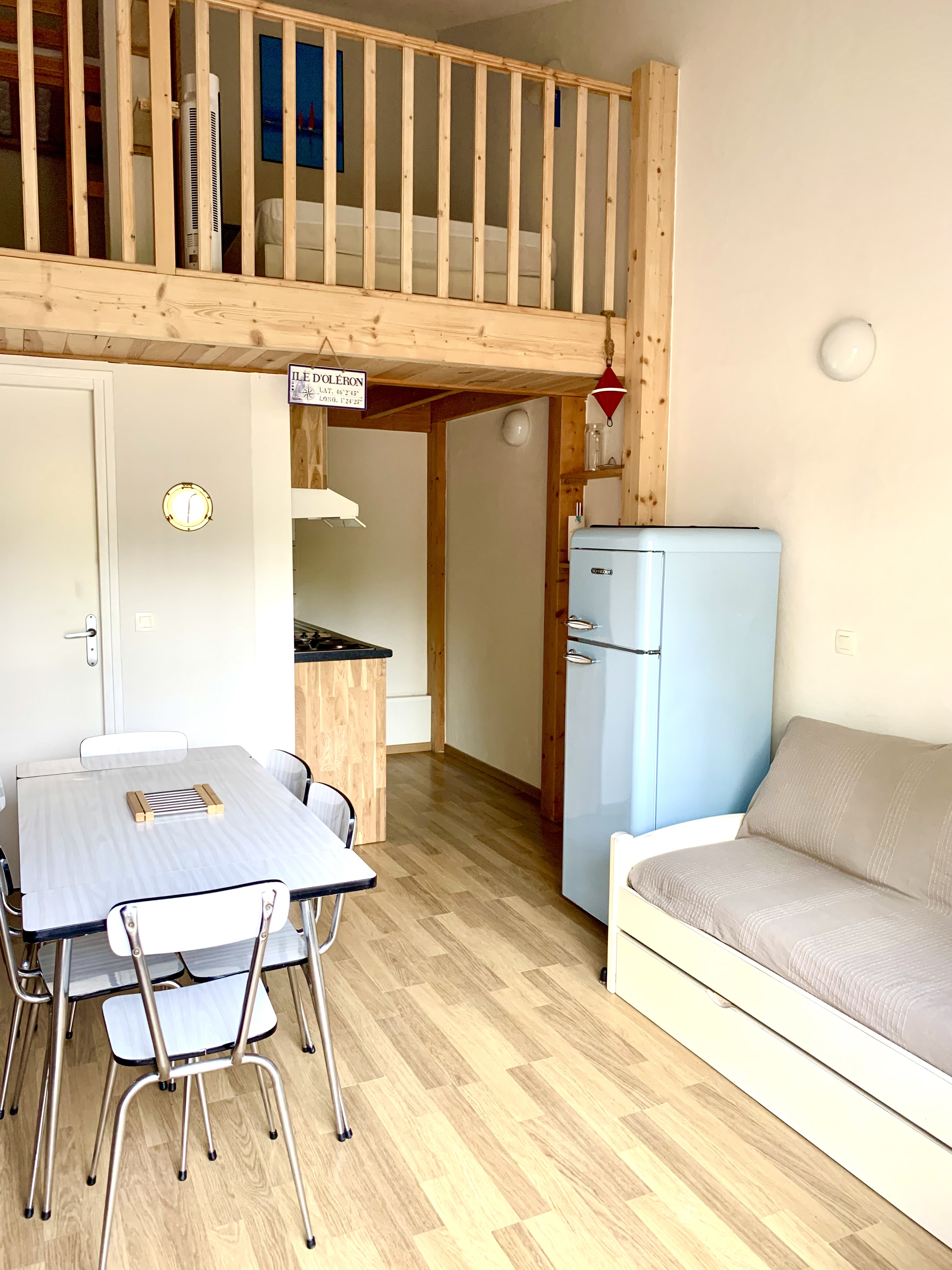 Beachfront apartment