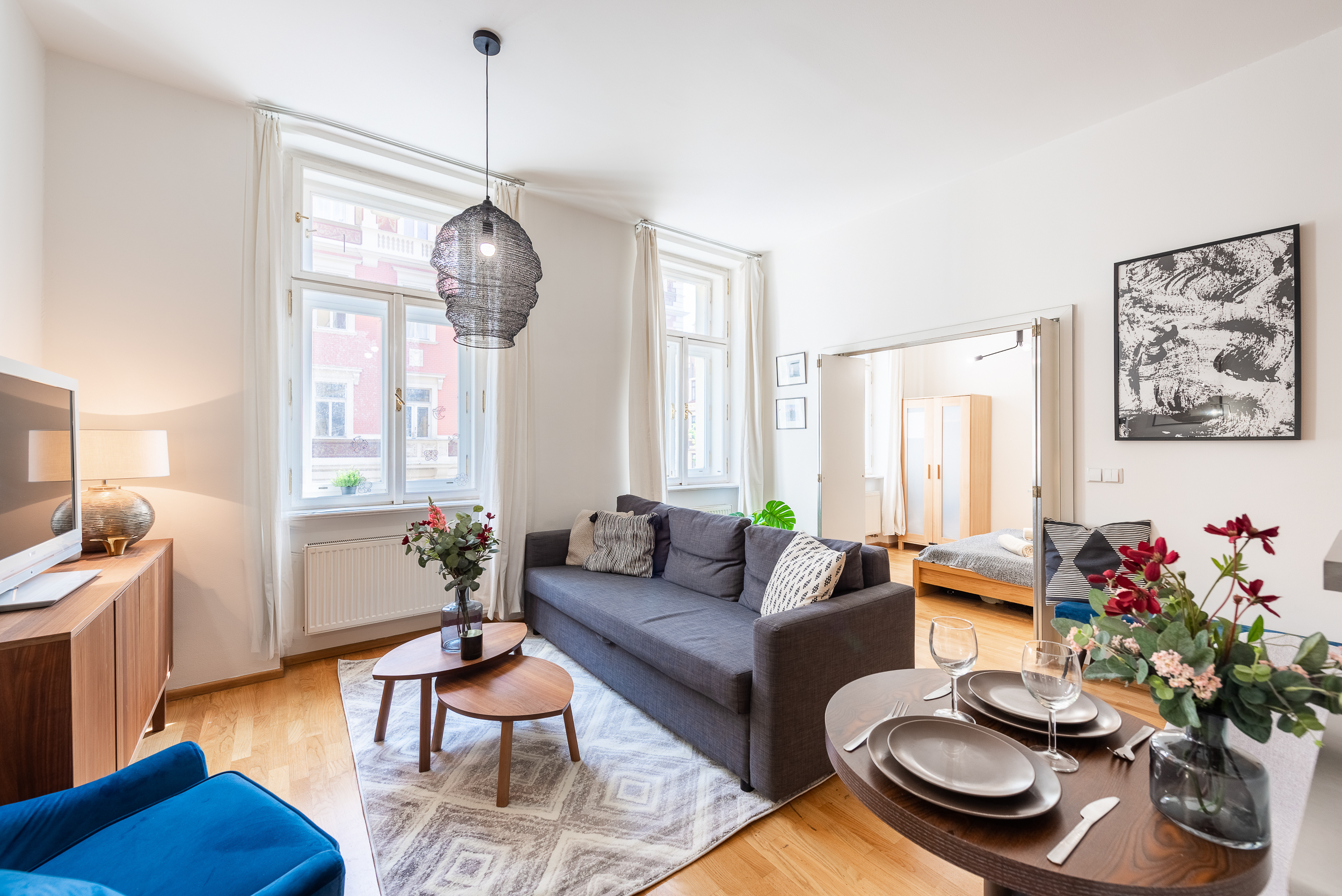 Modern Apt. in Centre Charles Bridge 15min walk