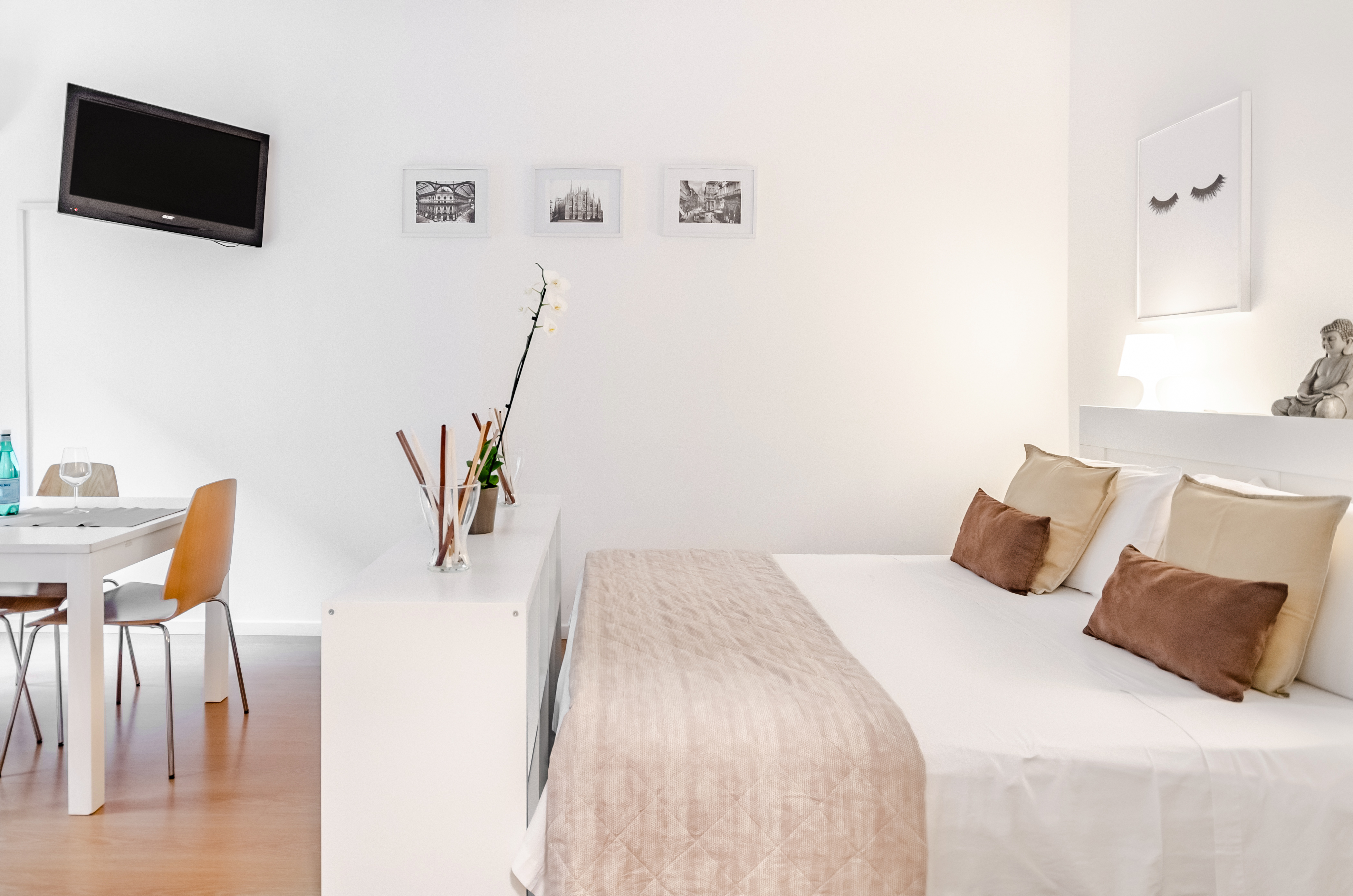 Candido monolocale in stile minimal a due passi da Corso Buenos Aires
