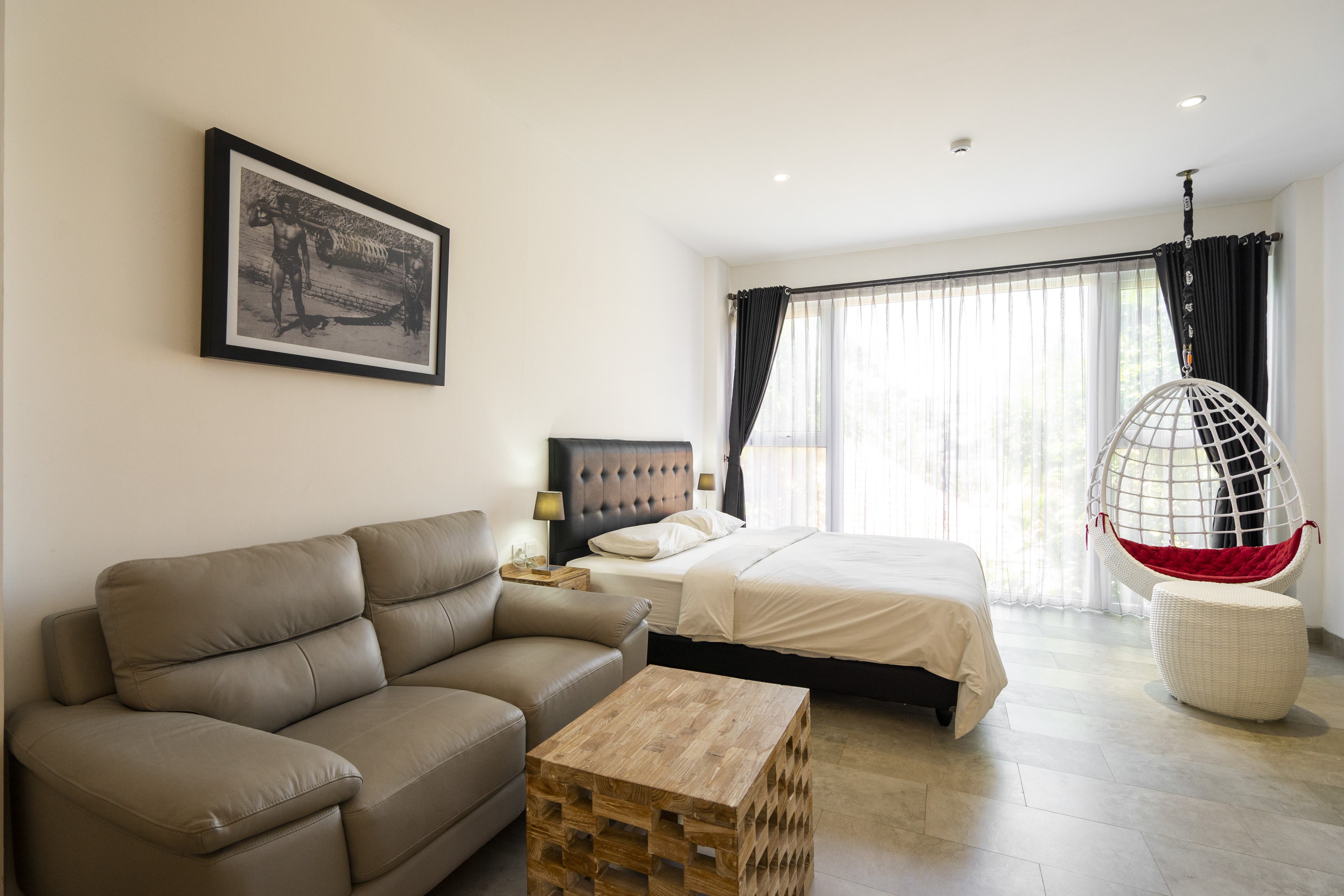 Bali Quad Green Residence studio (2), pool access