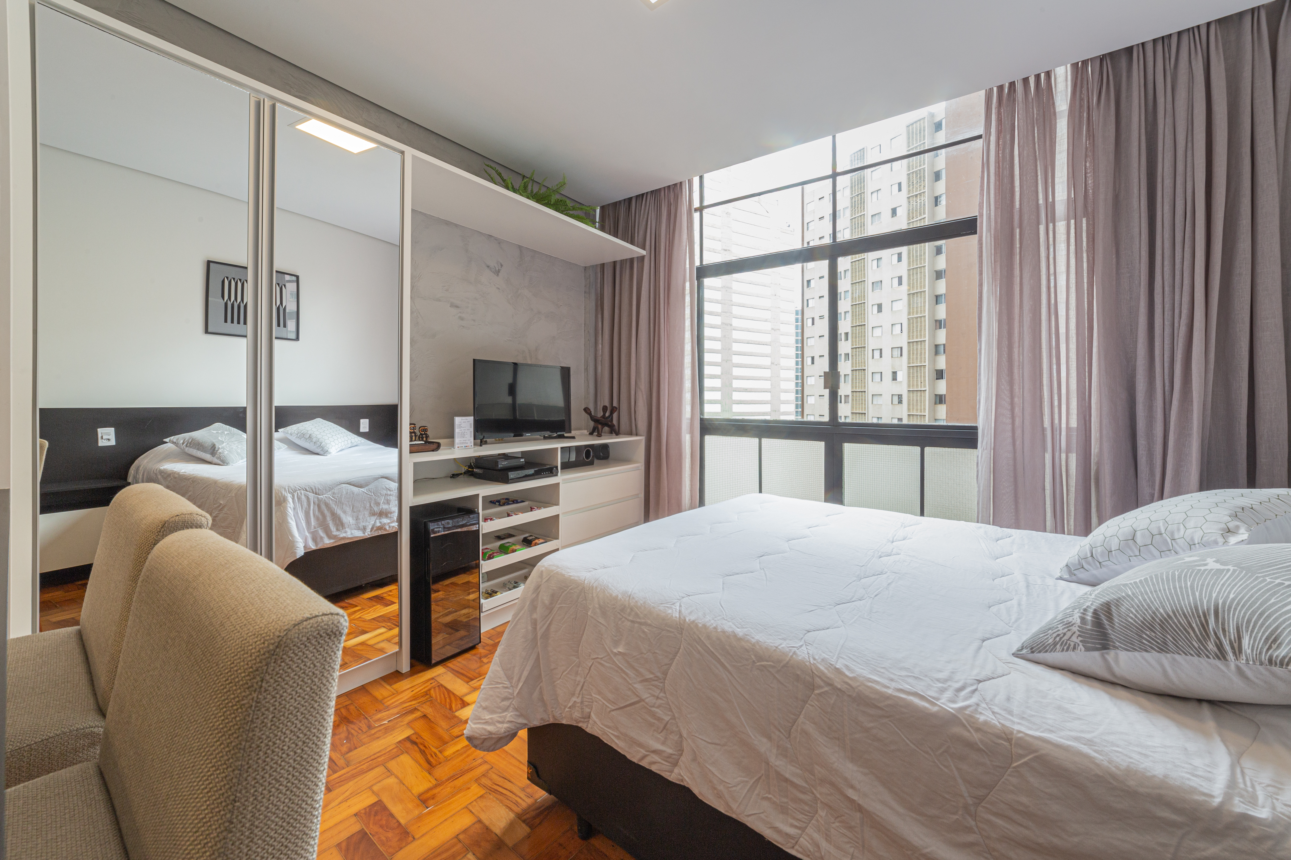 Grand Suite ❄️ Studio decorated in the Edifício Copan