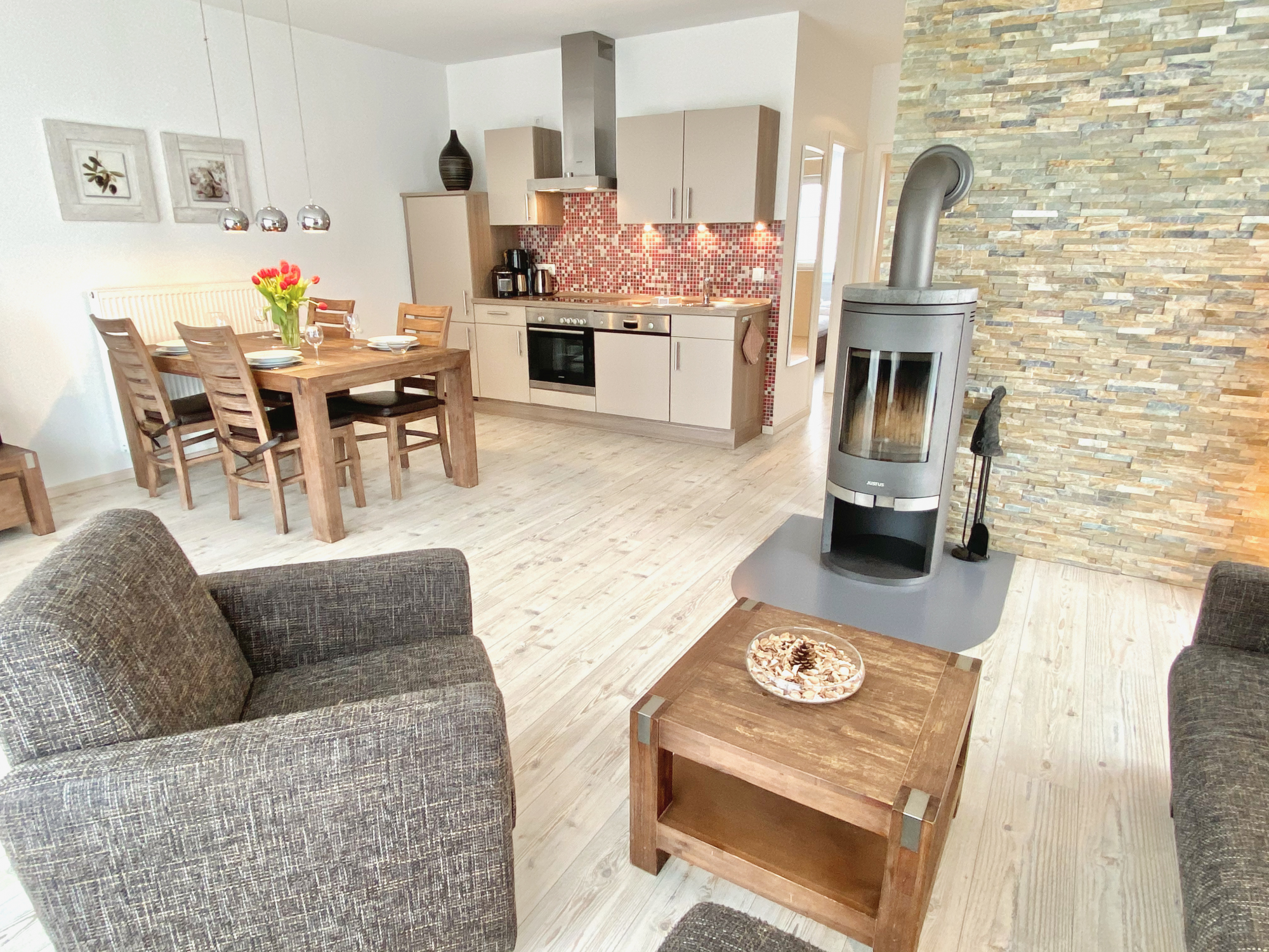 2-room apartment Deluxe (fireplace & sauna)