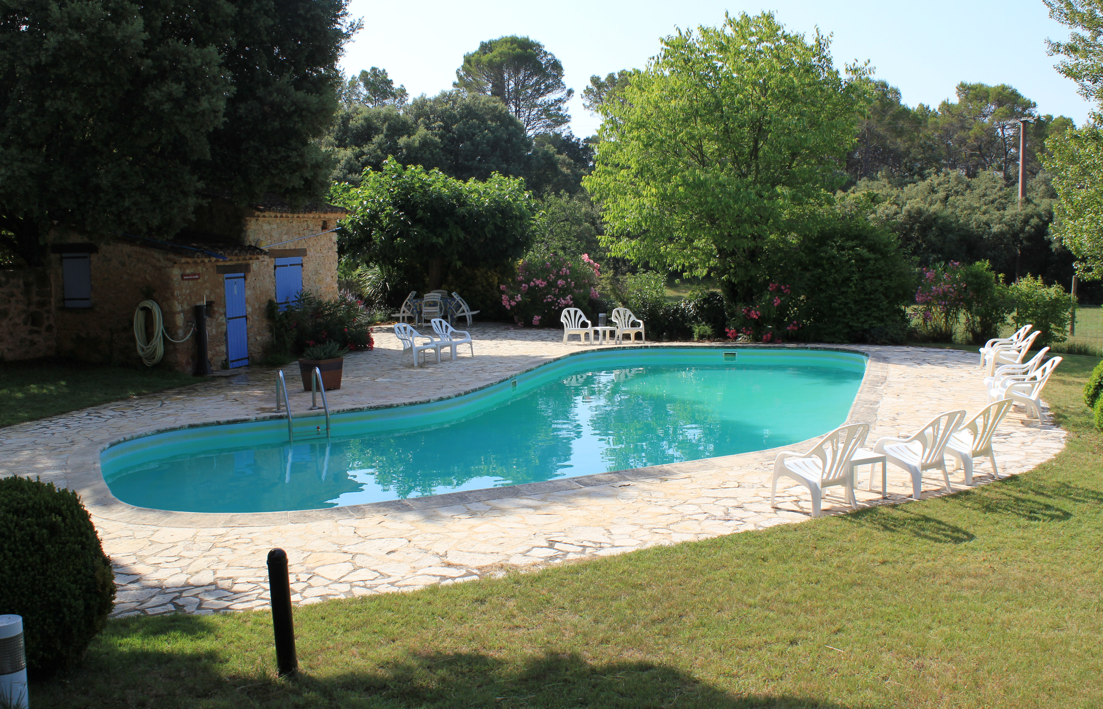 Les Messugues typical Provencal farmhouse with