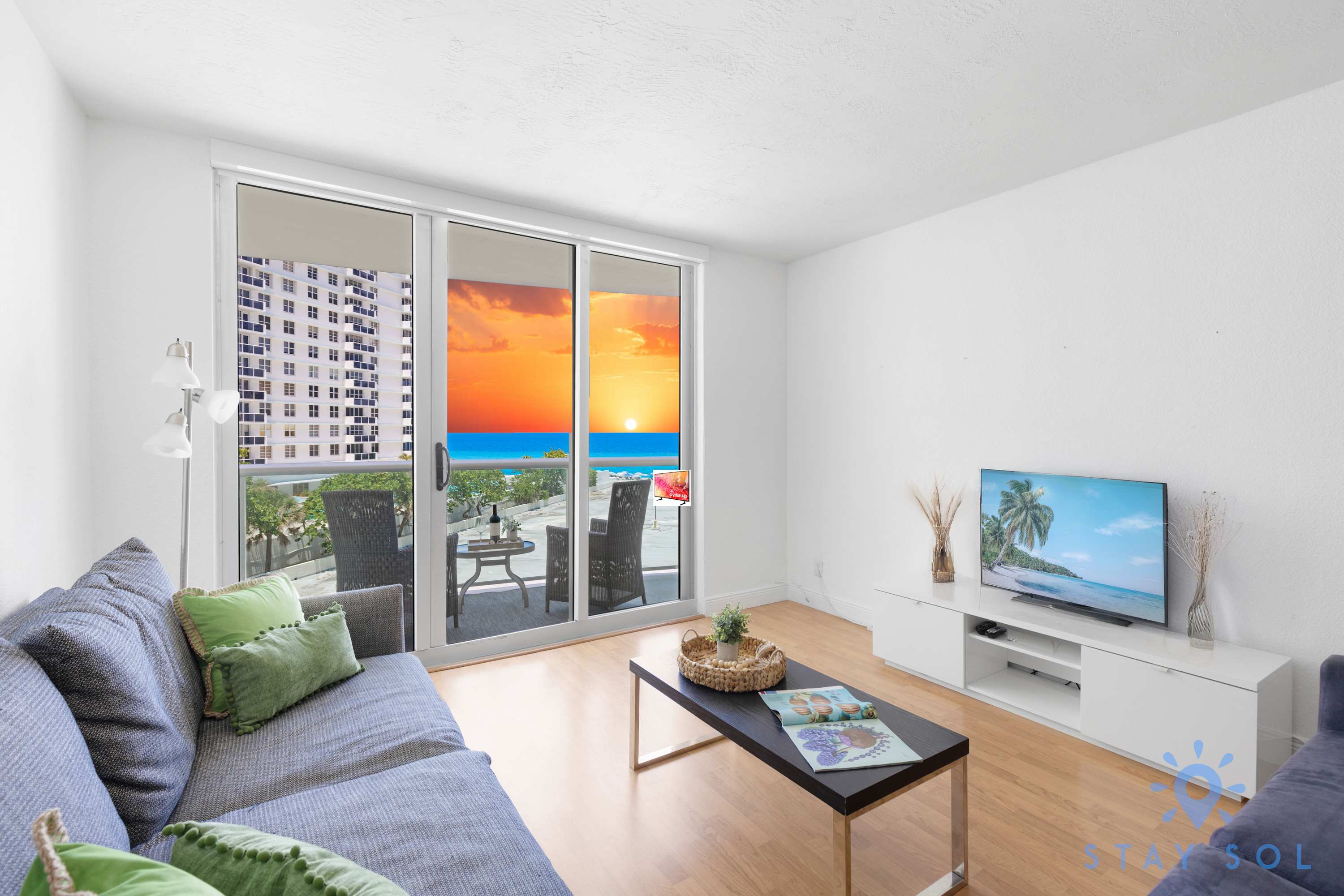 Tides beautiful ocean view condo-promotions in Hollywood, Broward County