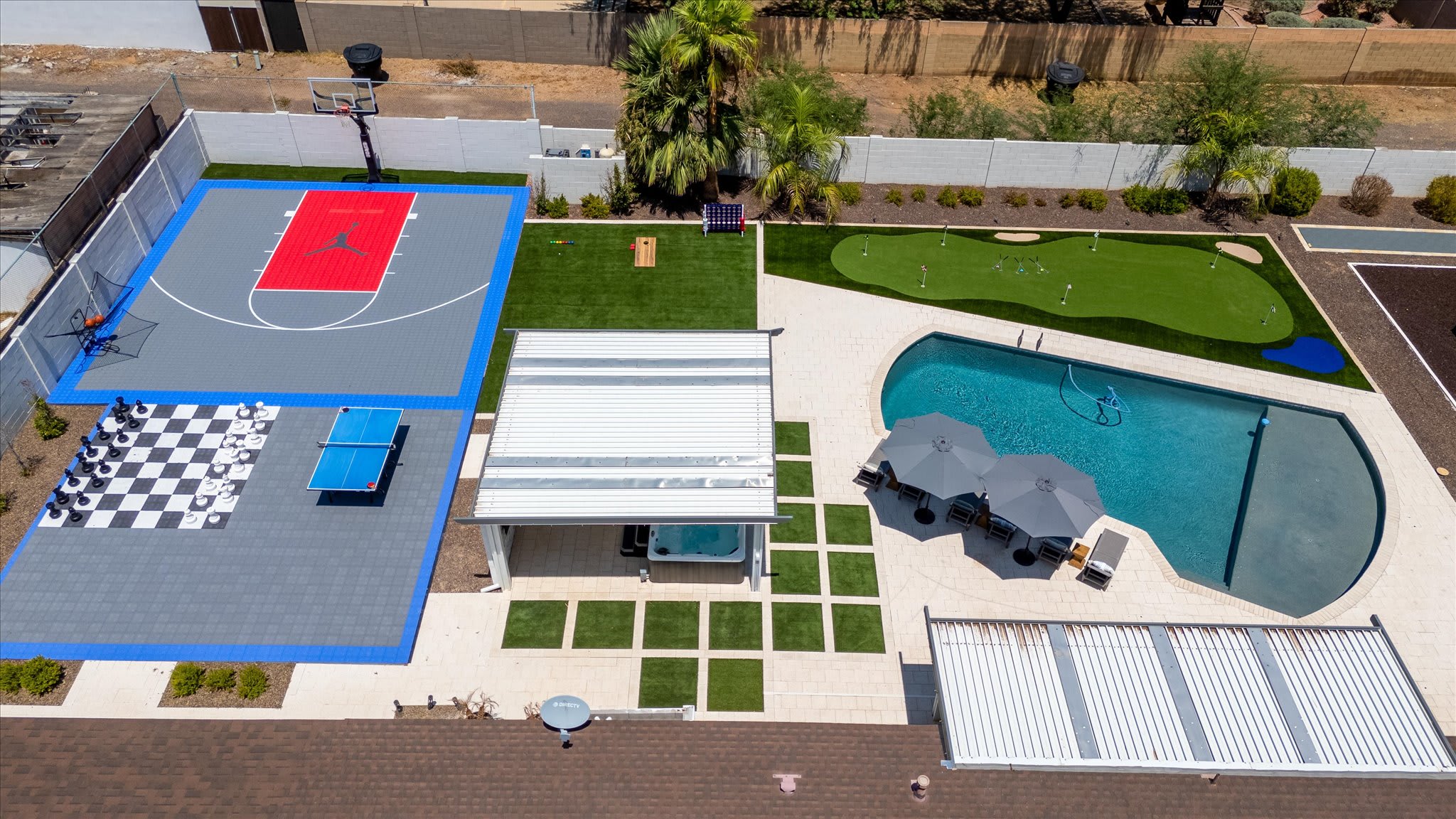 Private Resort Backyard! Sleeps 18 | Heated Pool - Houses for Rent