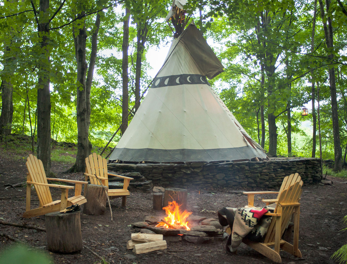 Bellfire Tipi - A forest adventure awaits