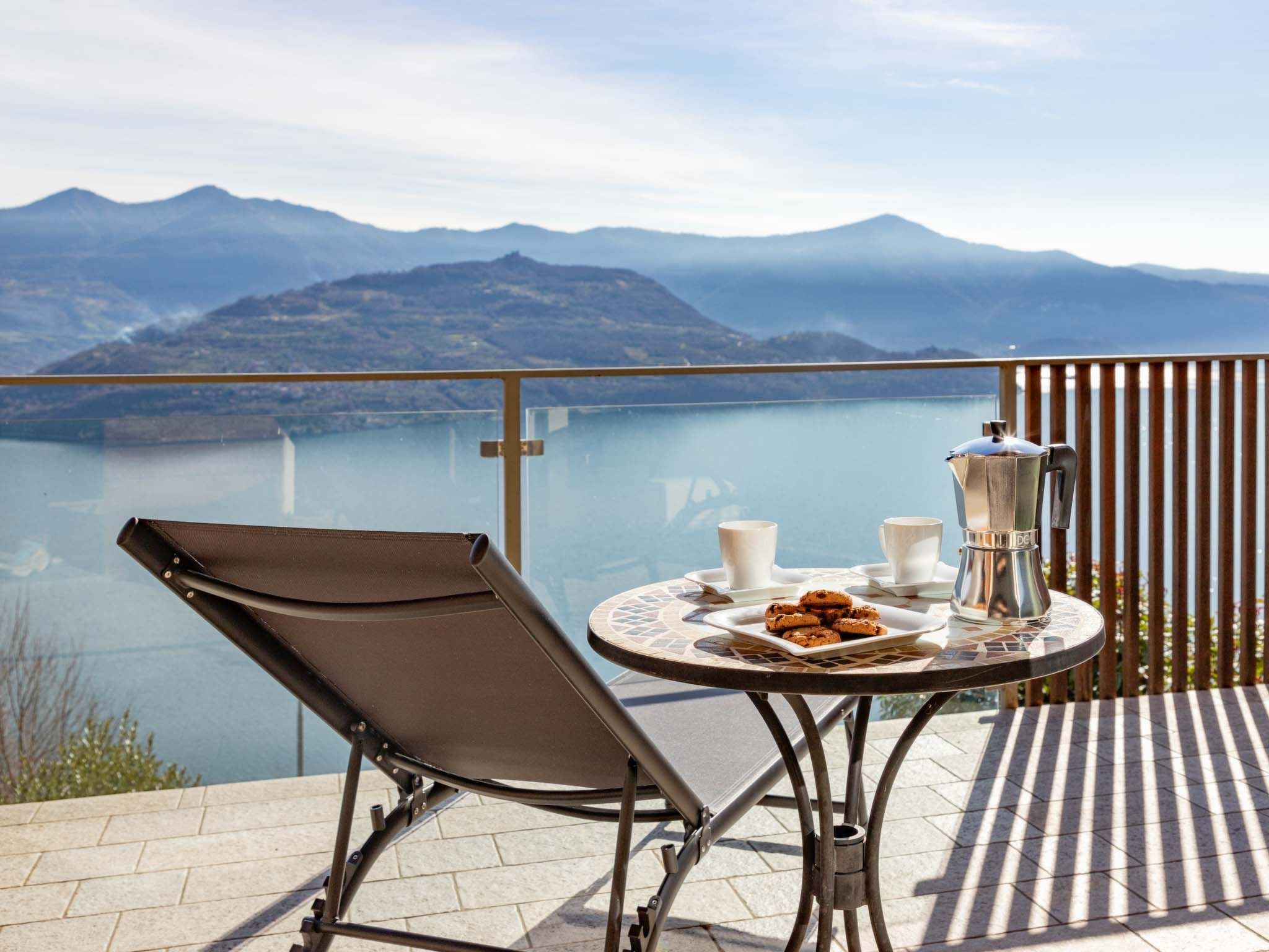 Wohnung 'Corinth' mit Gemeinschaftspool in Parzanica, Bergamo