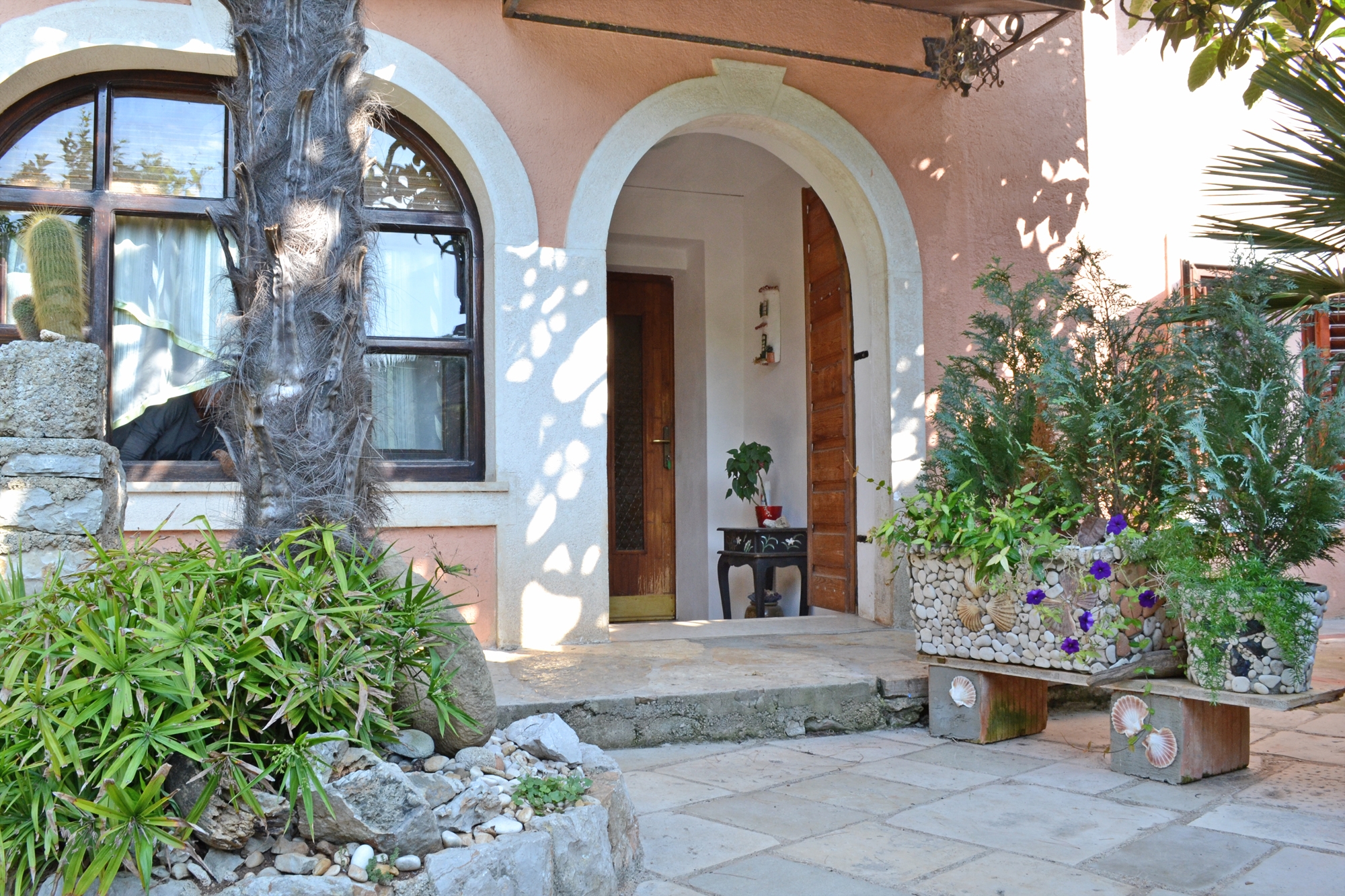 A-8029-b One bedroom apartment with terrace Veli