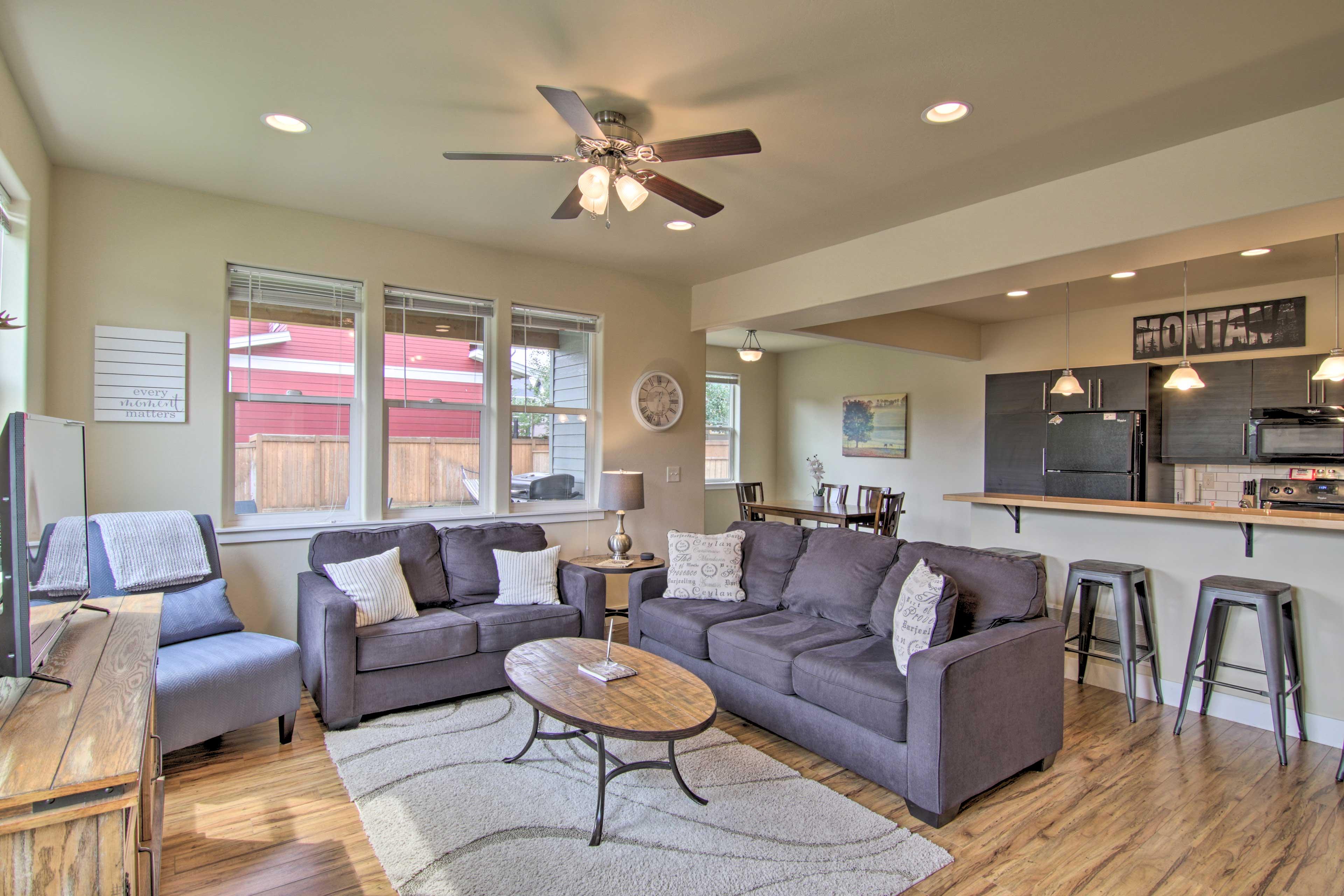 Bozone Bliss (KING Bed) Steps from Lake! in Bozeman, Bozeman