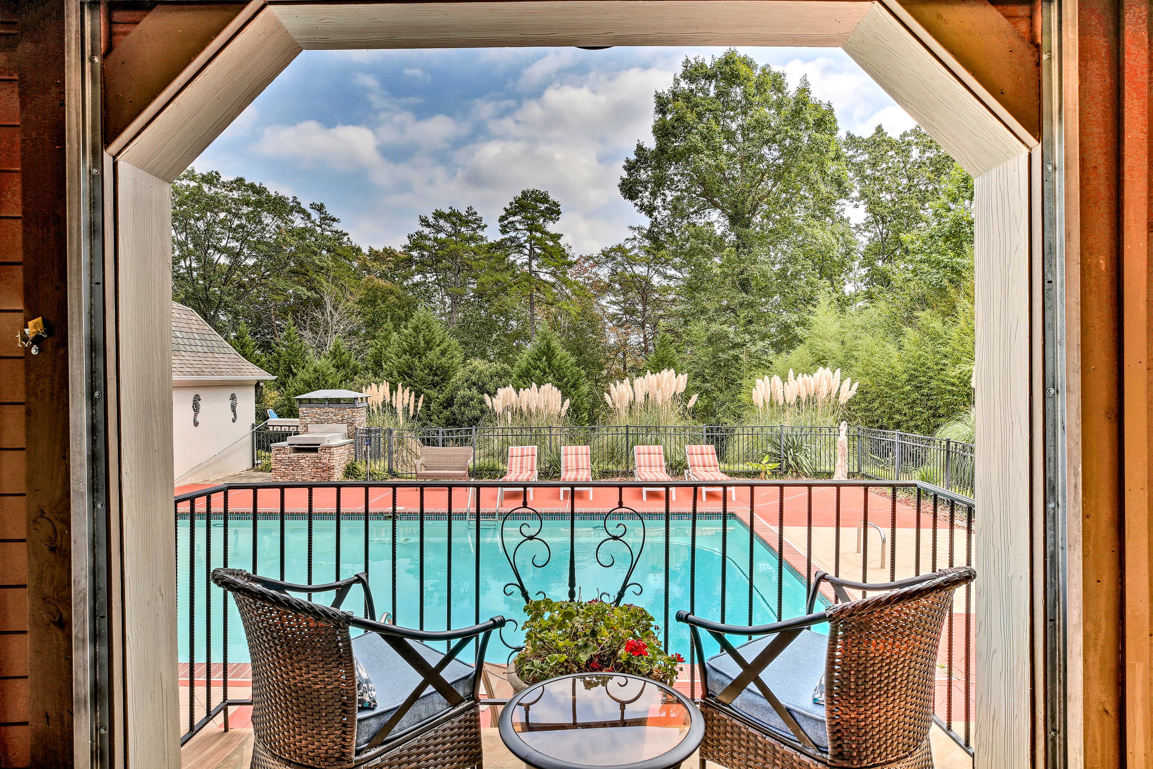 Lake Allatoona Area Studio w/ Pool and Views!
