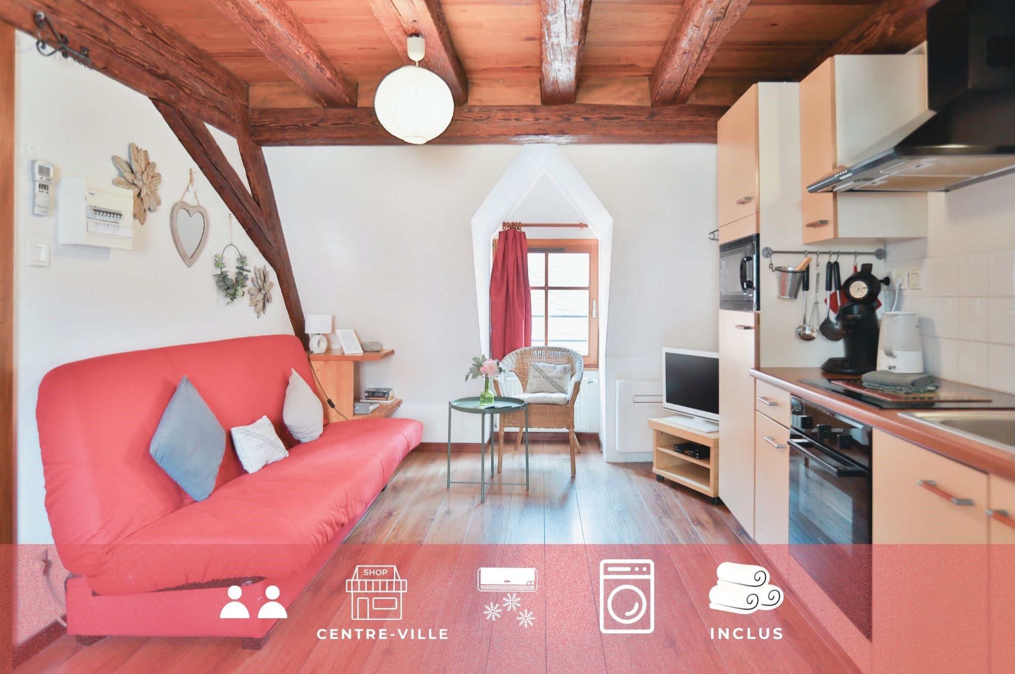 Gite 3 Châteaux Duplex - Village Center