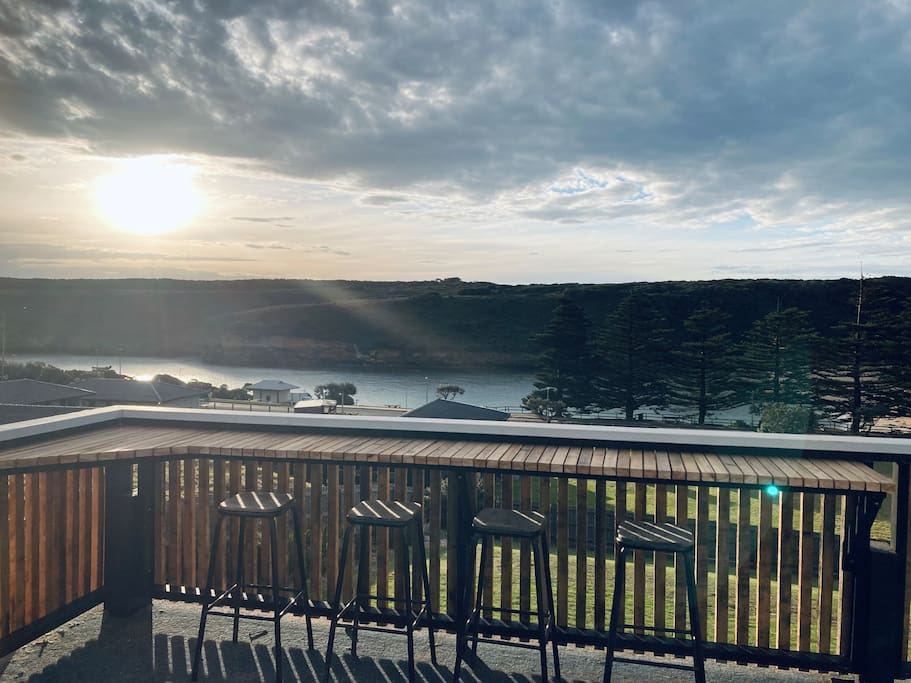 House on the hill with Spectacular Port Bay Views in Corangamite, Barwon South West Vic