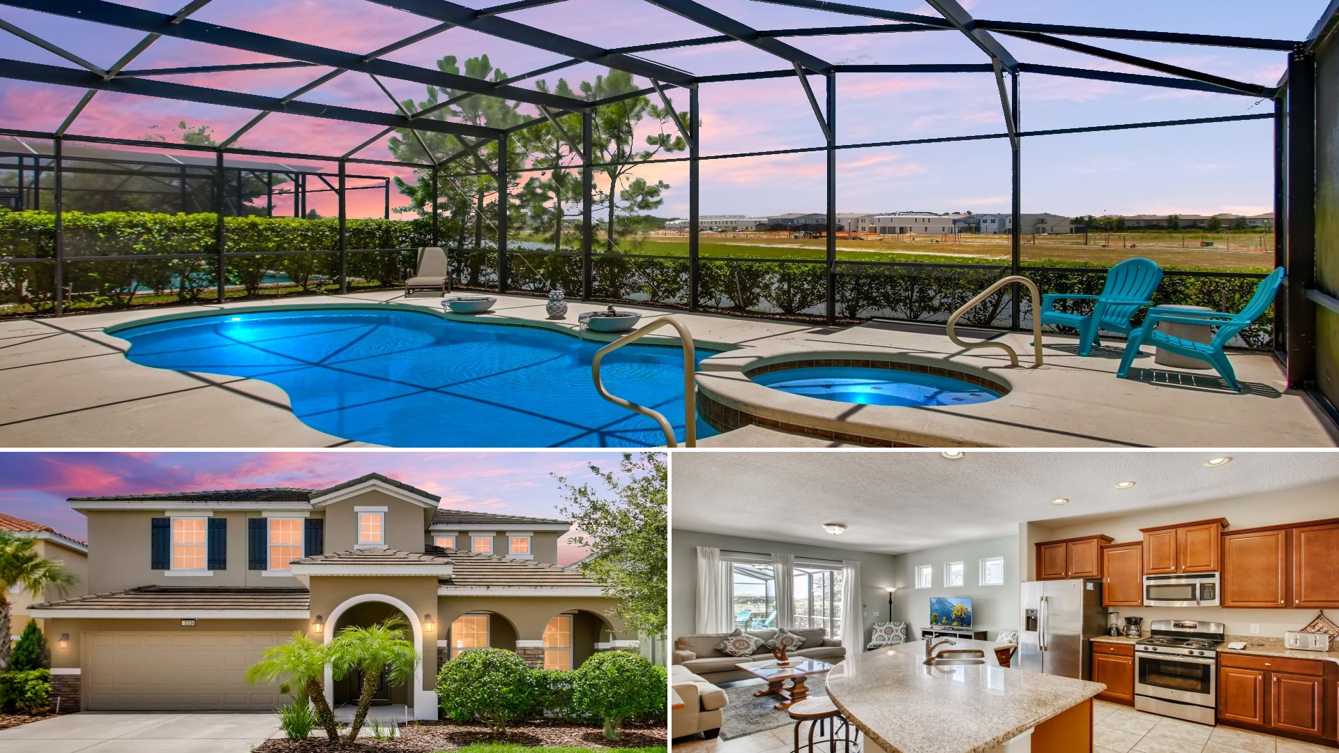 5336OA 5 bed SF Pool Villa in Solterra Villas for Rent in