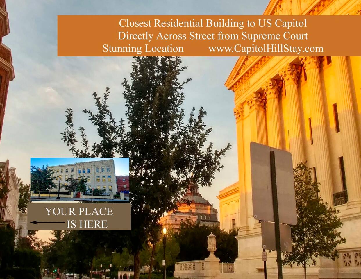 Veteran Owned 1 block to Capitol Great Location in Capitol Hill, Lincoln Park, Washington Dc