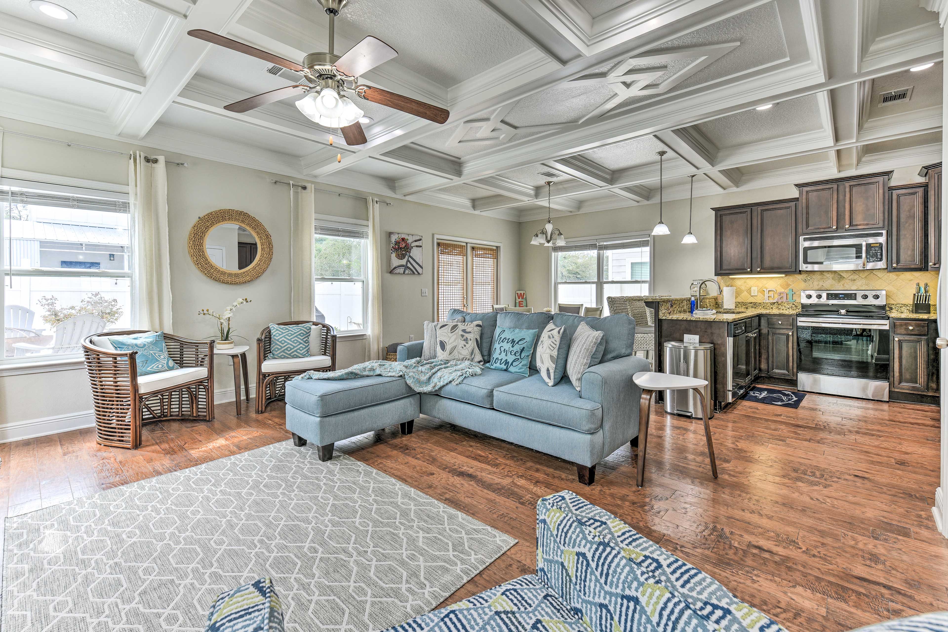 Spacious Home < Half-Mile to Inlet Beach & Dining