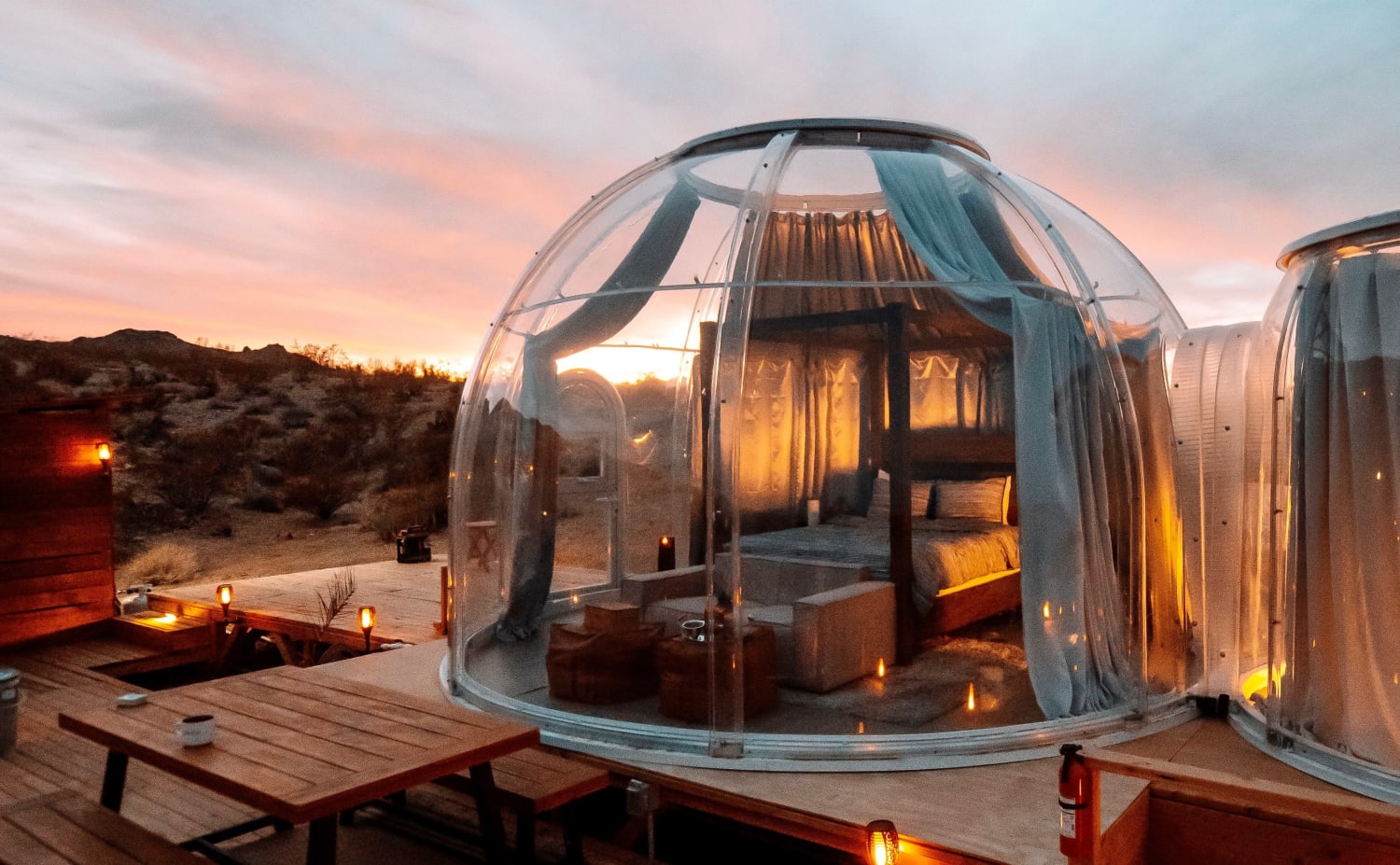 JTHAVN-Joshua Tree Remote Dessert Bubble Dome - Dome houses for Rent in  Joshua Tree, California, United States