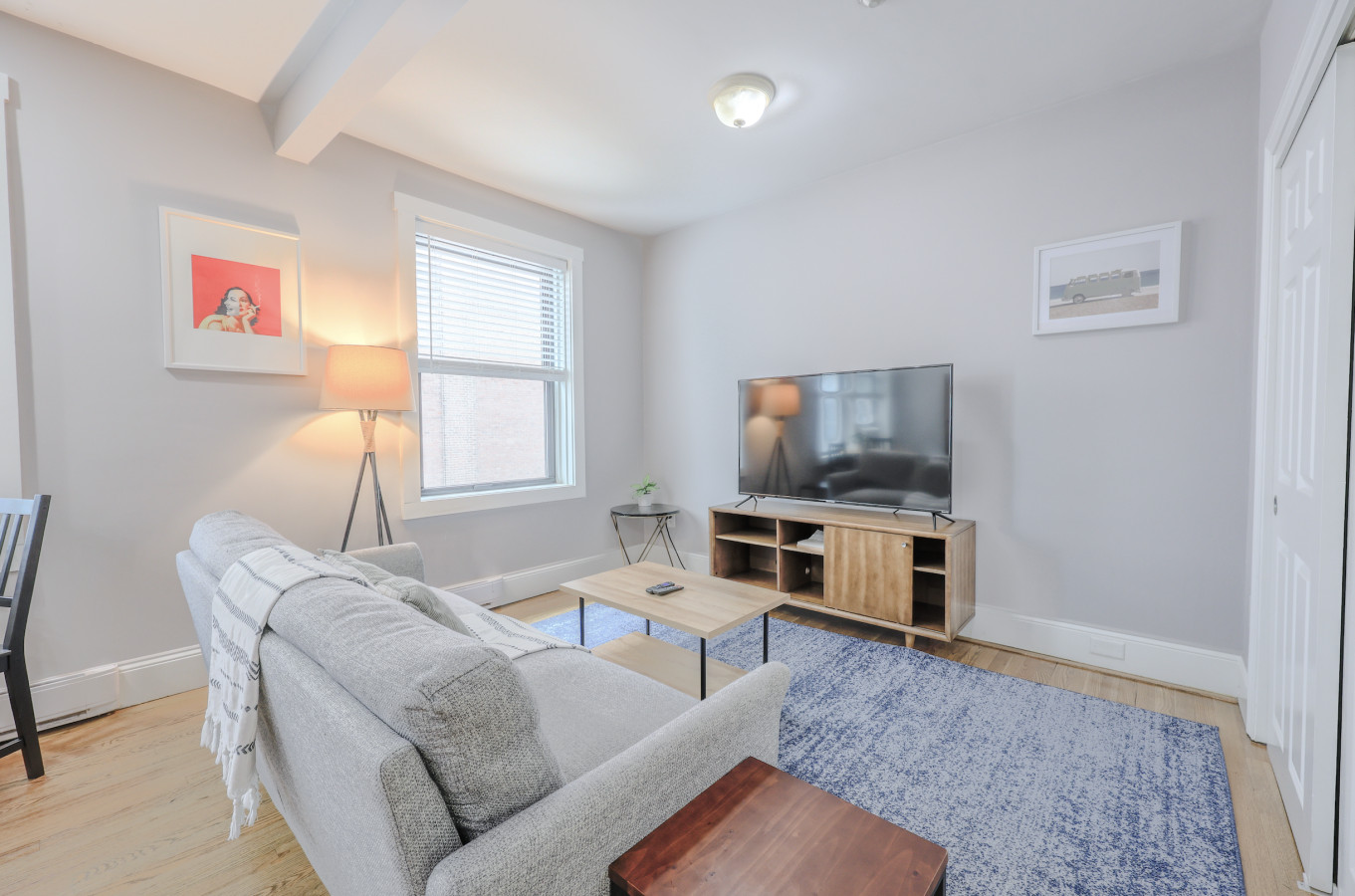 Simple 1BR steps to Boston Common and South End!