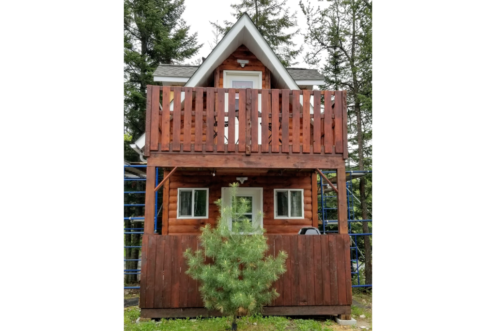 Site 18 Rancher-Glamping Bunkie urban farm resort