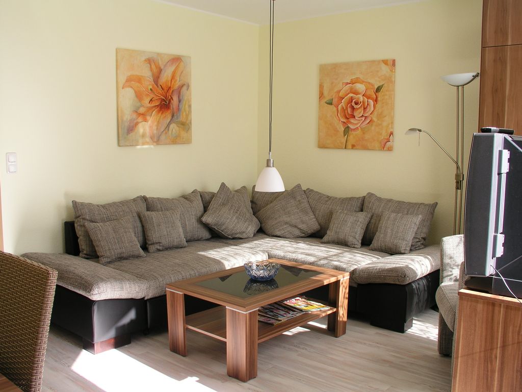 Apartment Dusche mit Gartenblick in Rahnsdorf/Hessenwinkel, Berlin