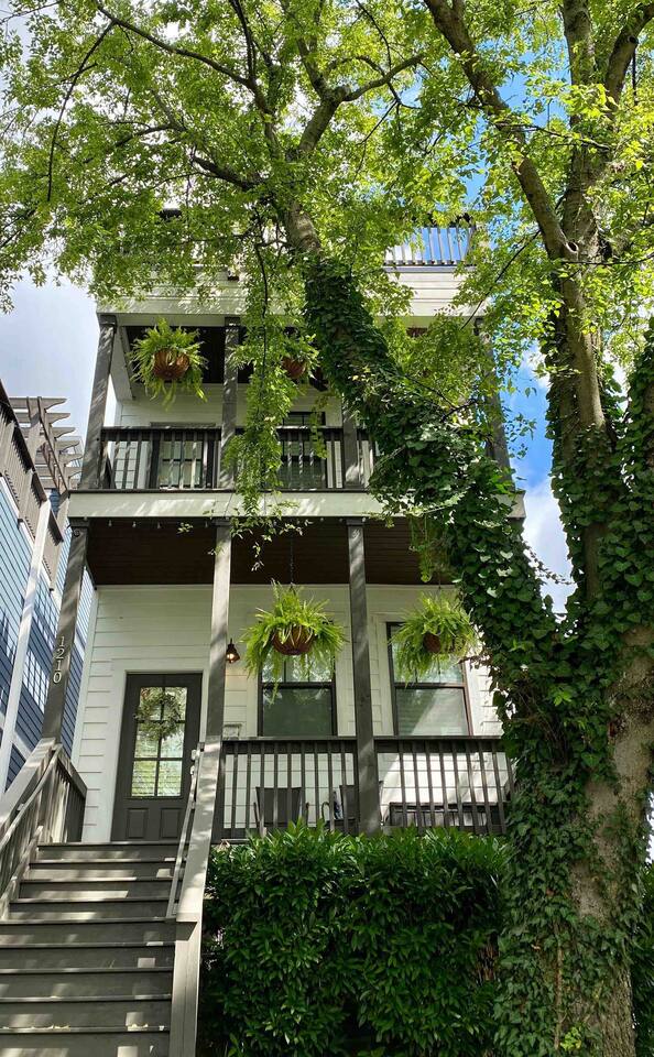 12 S Treehouse - Cubierta en la azotea, lo mejor de Nashville - Airbnb