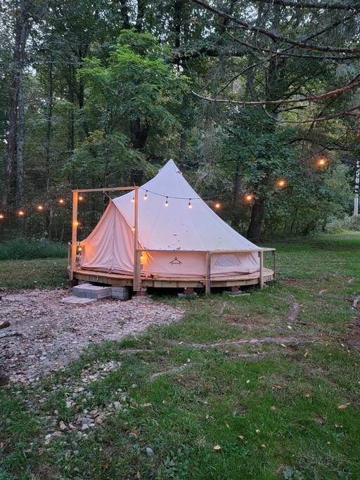 Yurt - Outdoorsy (on the right)