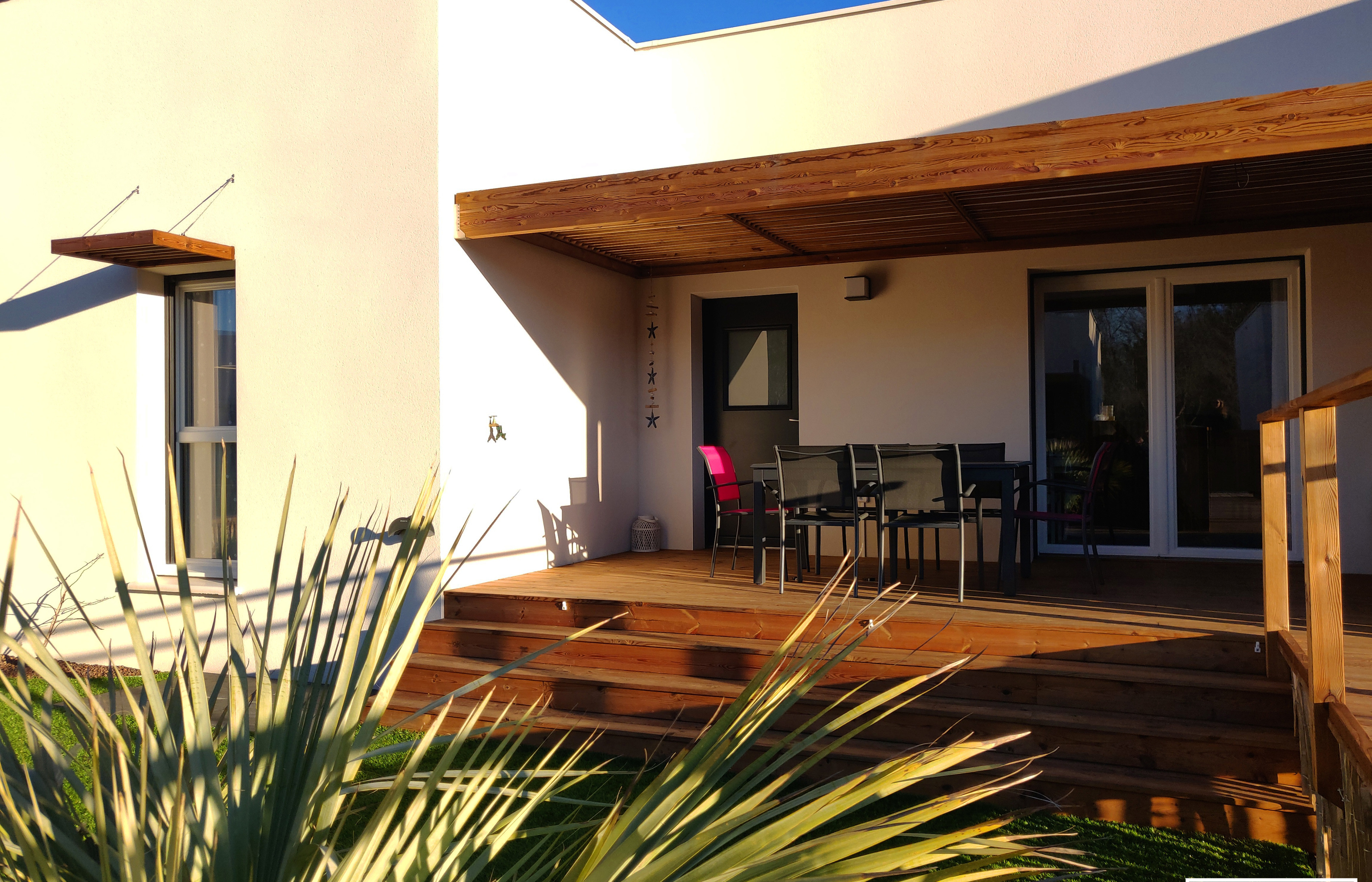 Villa T3 400m from the beach with pool