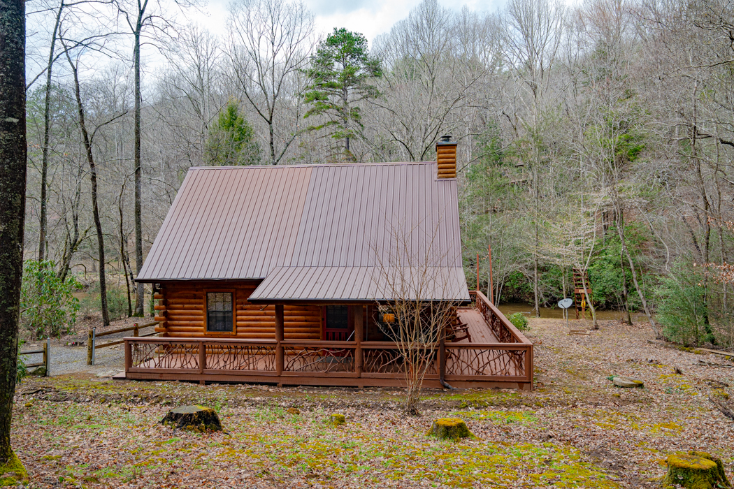 Toccoa River Front Cabin - 2 Bed & 2 Bath