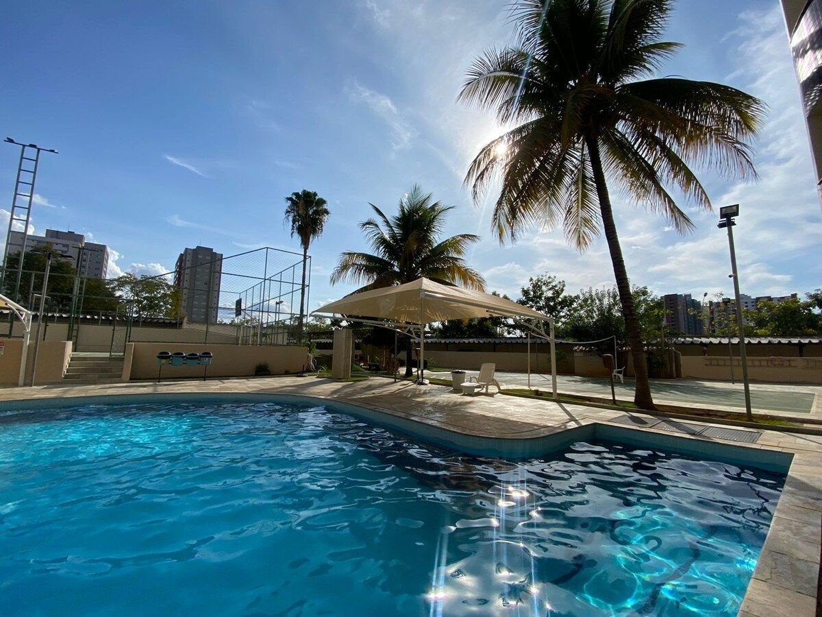 Great location in Caldas Novas, cozy.