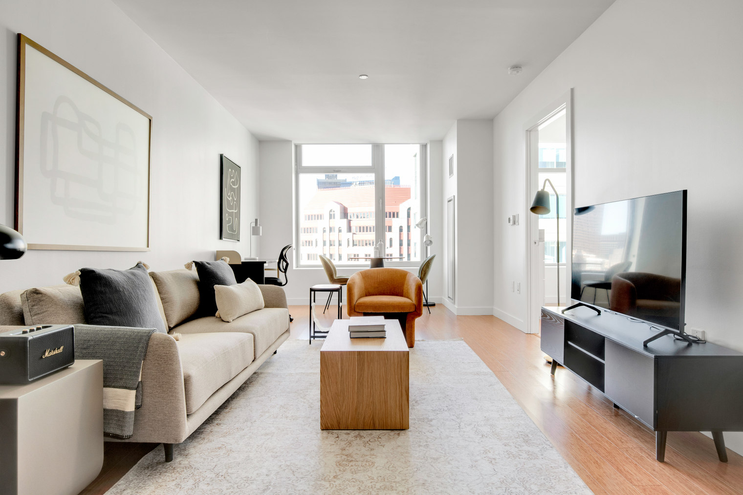 Blueground | Downtown, gym & w/d, nr sth station in Chinatown, Boston
