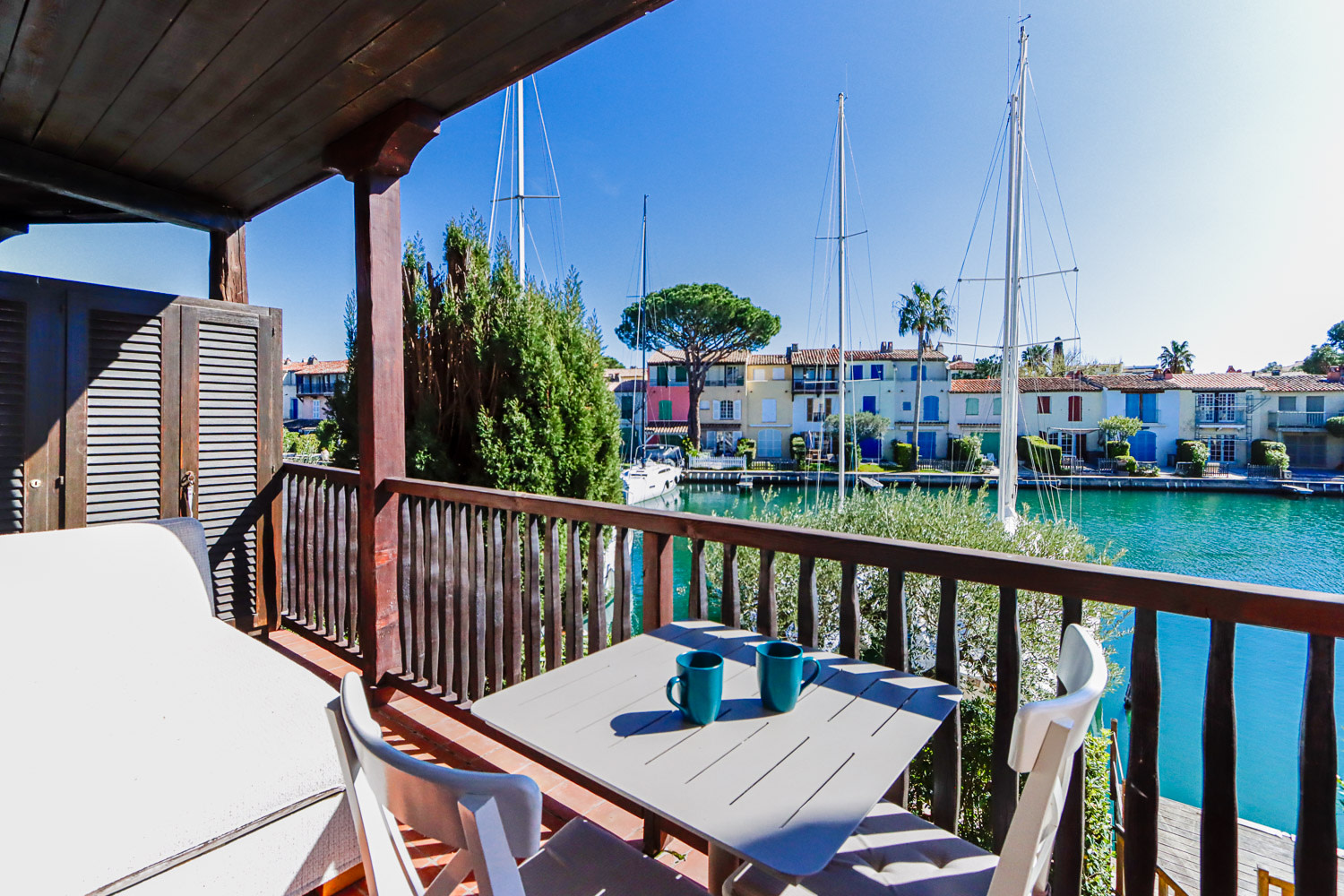Bright 2-room apartment in Port Grimaud - Wifi