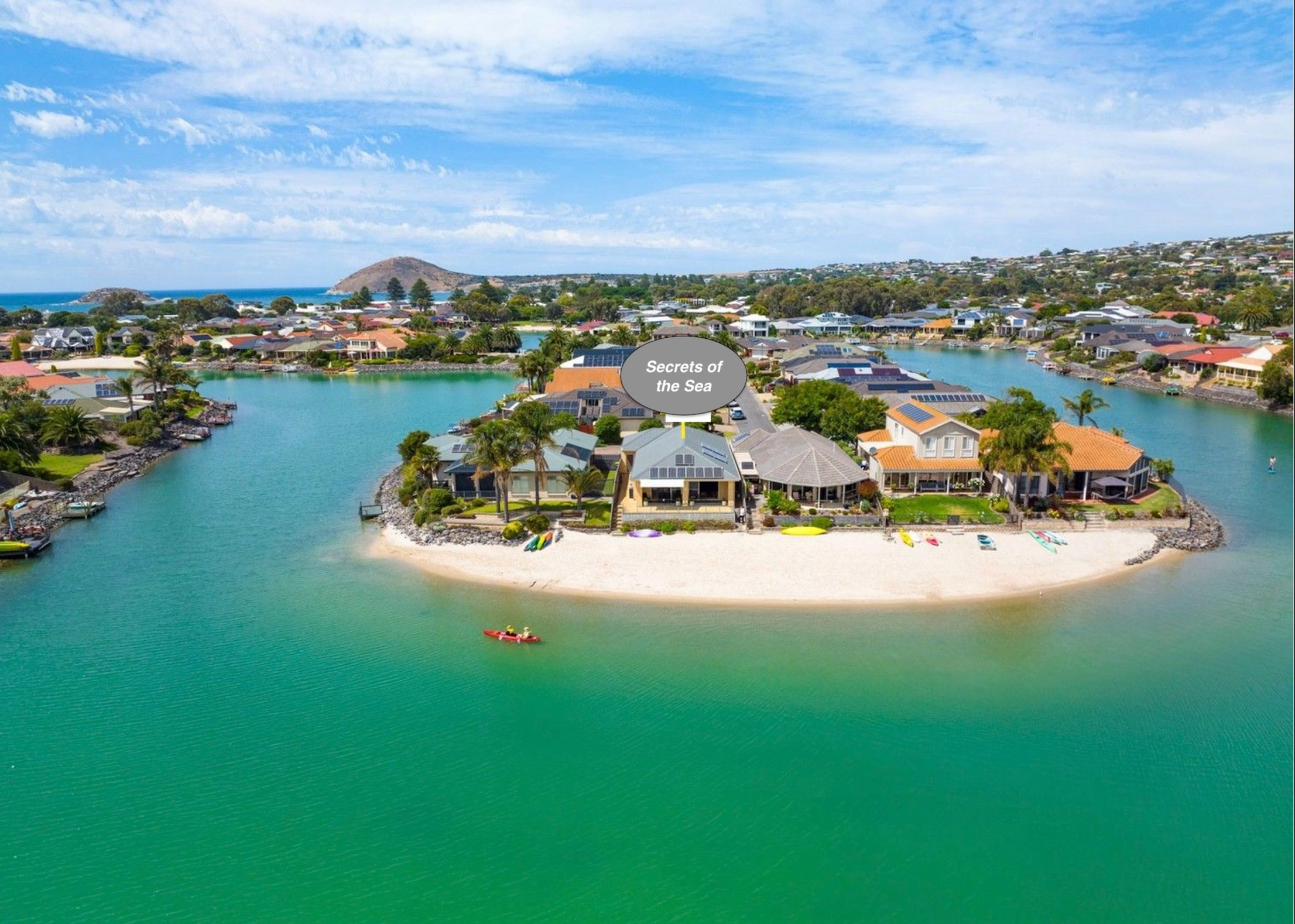 'Secrets of the Sea' - 3BR home with private beach