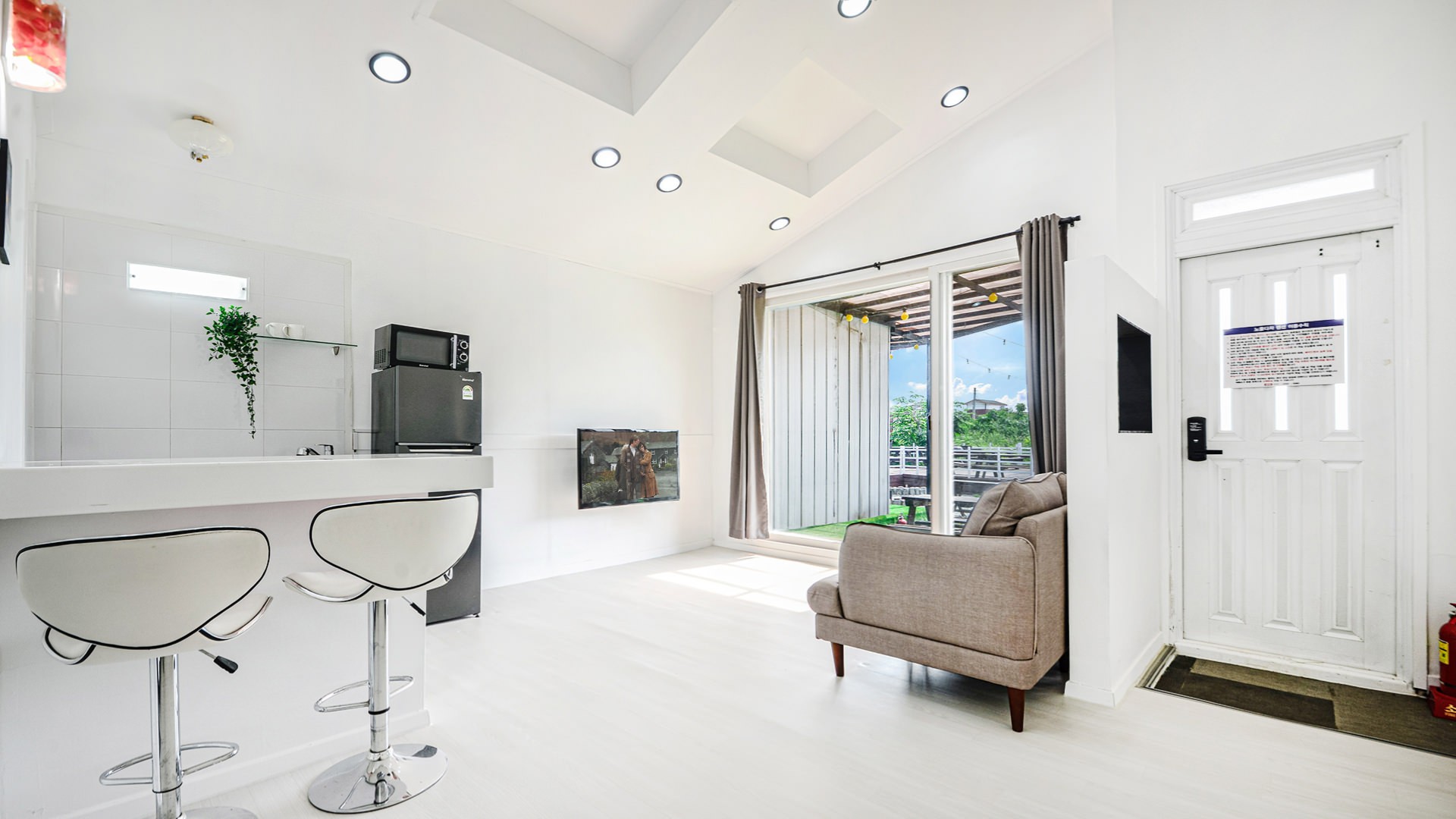 Room B-201 of a cute and tidy accommodation located in the nature of Chuncheon