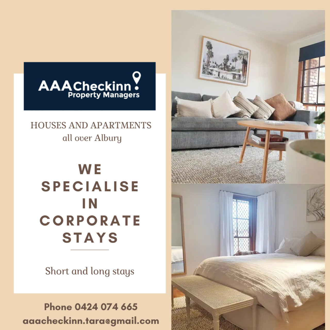 Lovely centrally located apartment in Albury